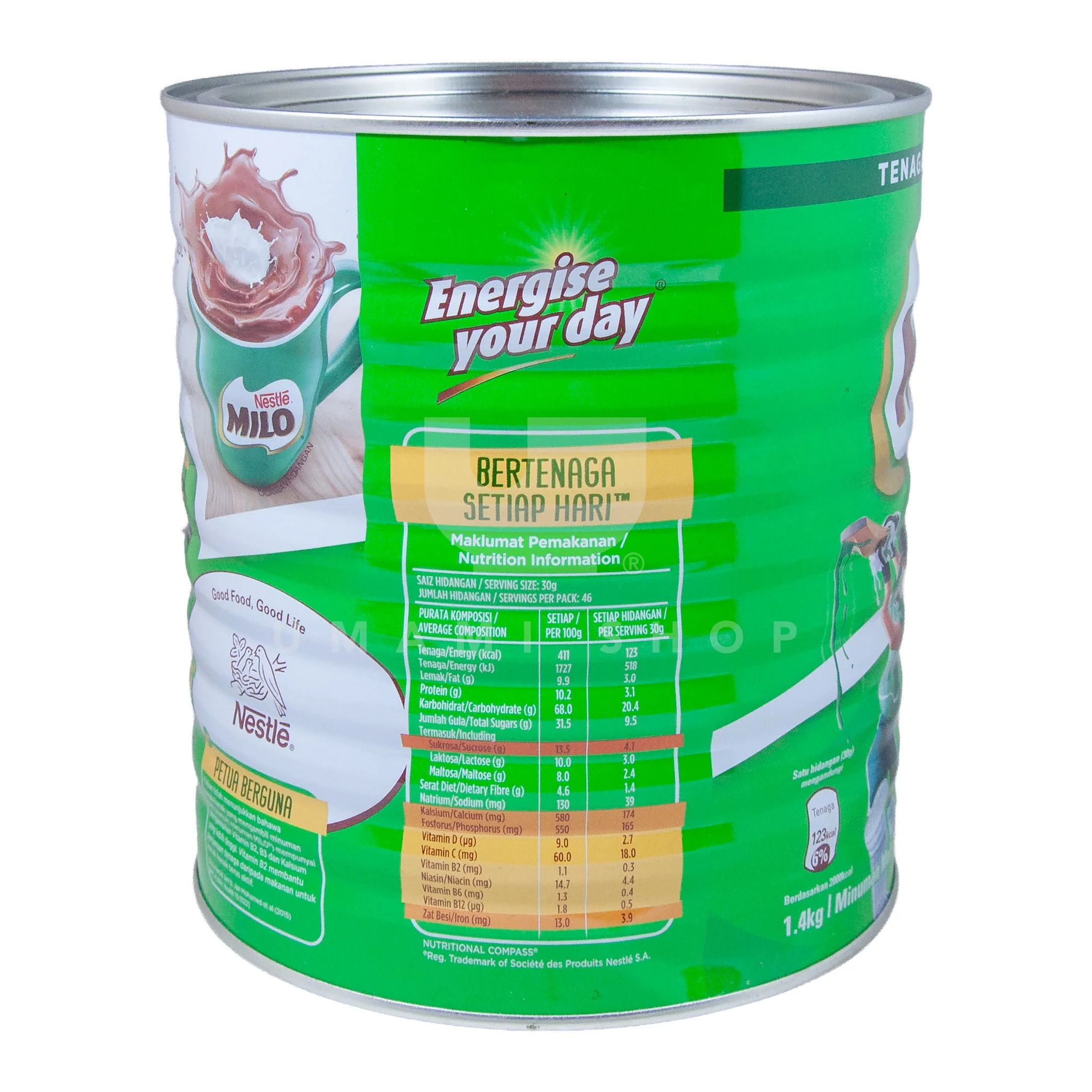Milo Powder 1.4Kg - Image 2