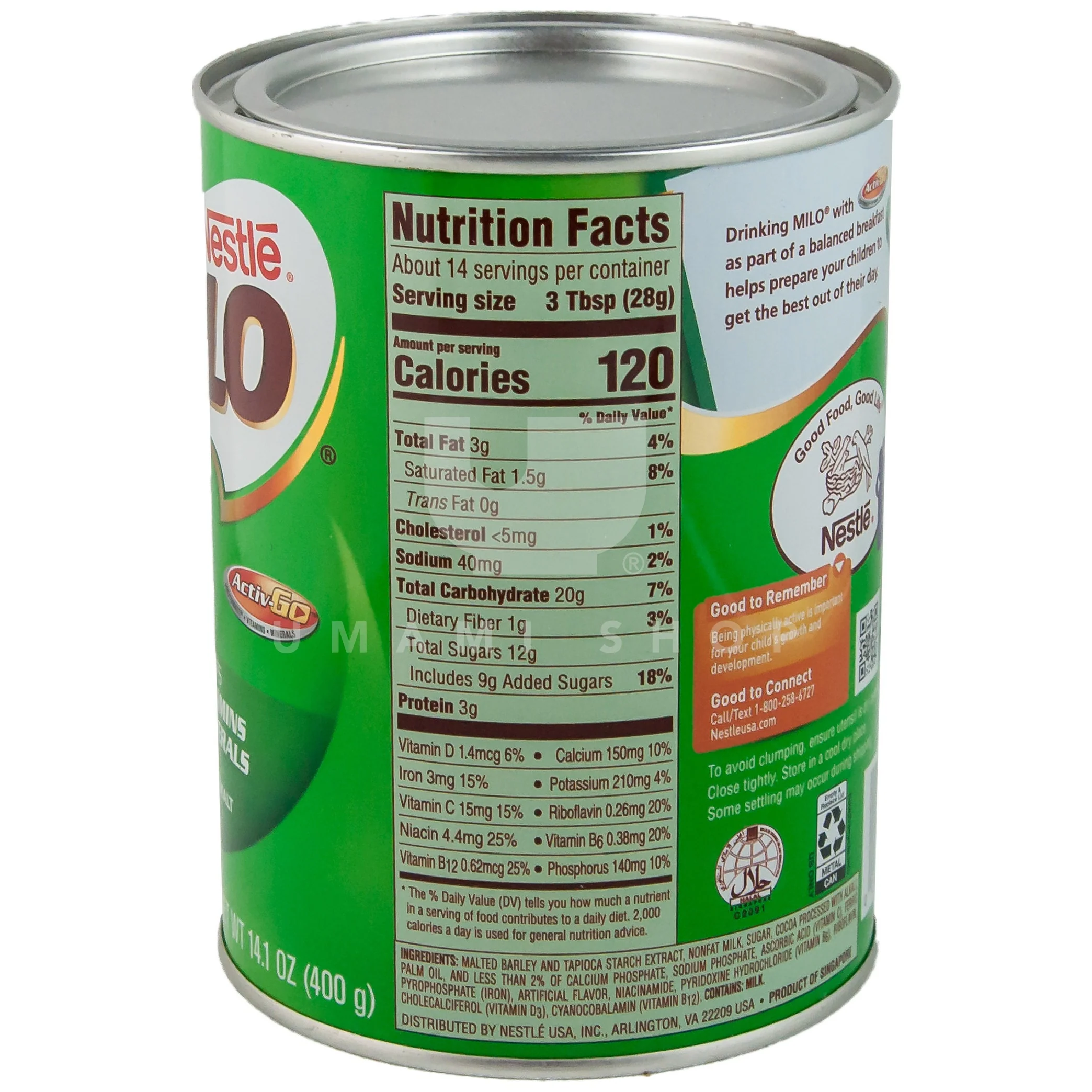 Milo Powder 400g - Image 2
