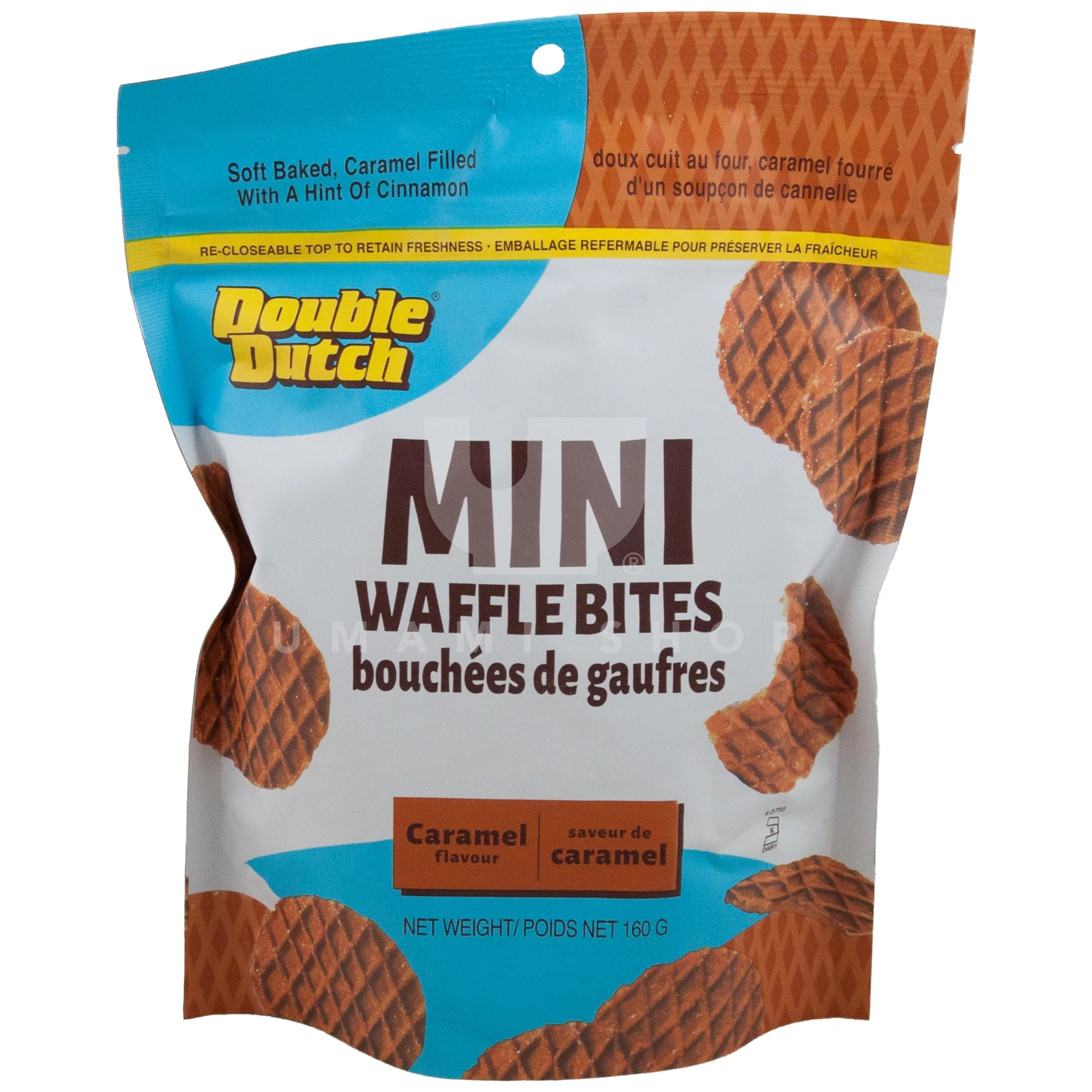 Mini Waffles Bites Caramel