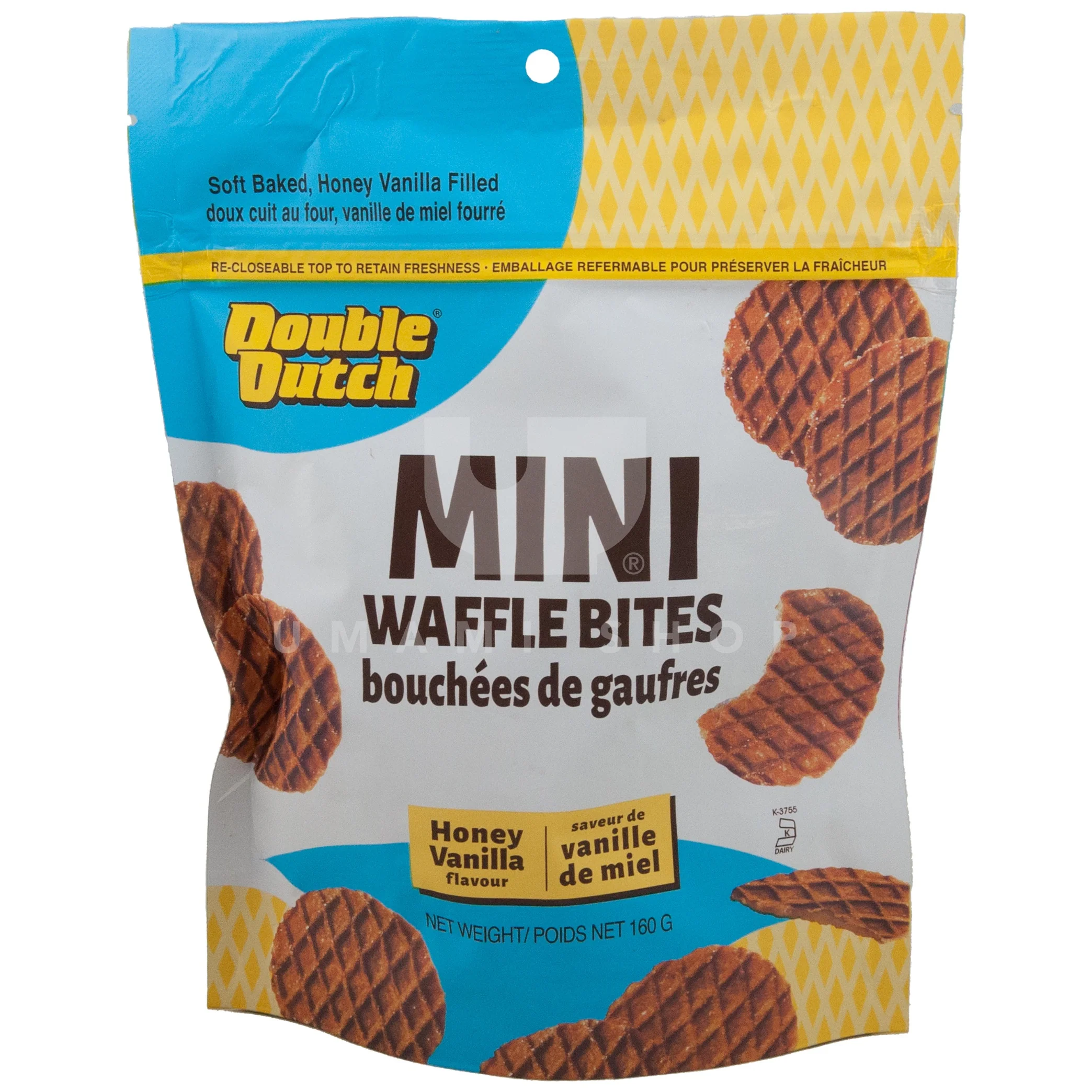 Mini Waffles Bites Honey