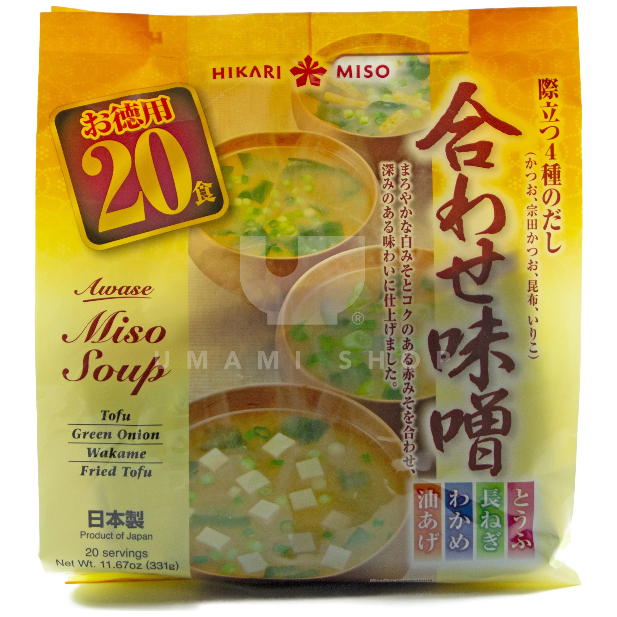 Miso Soup Awase 20x Servings