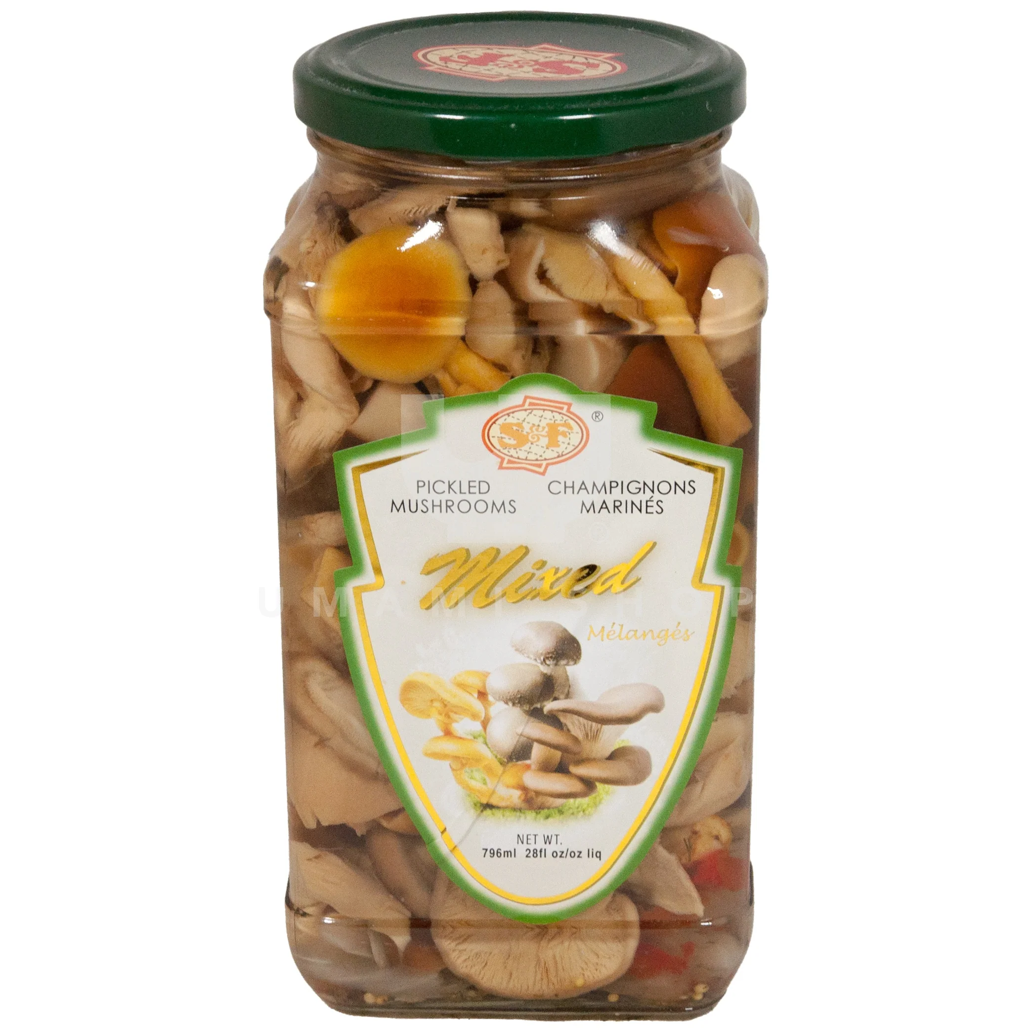 Mixed Mushroom Pickled (Sqr)
