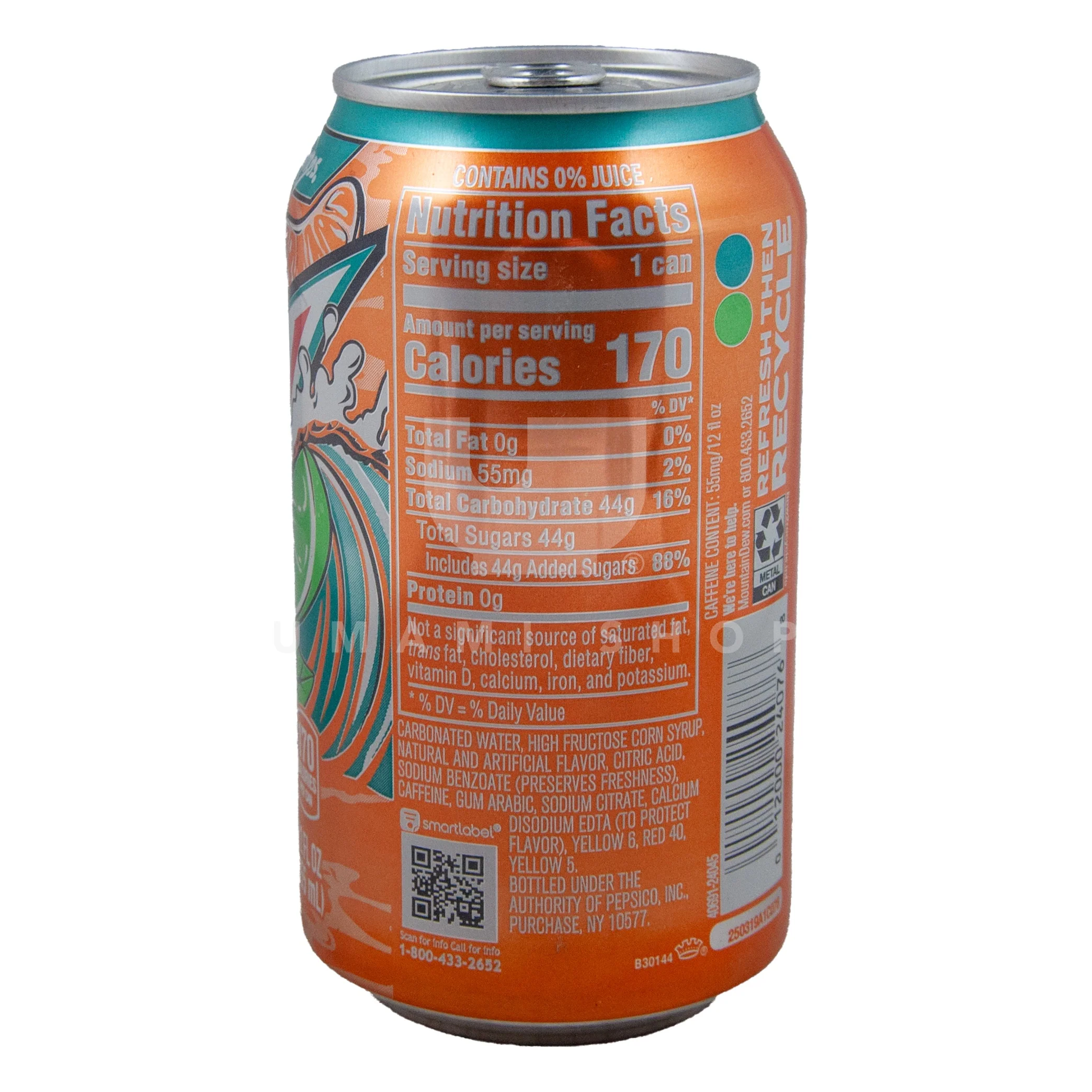 Mountain Dew Baja Cabo Citrus - Image 2