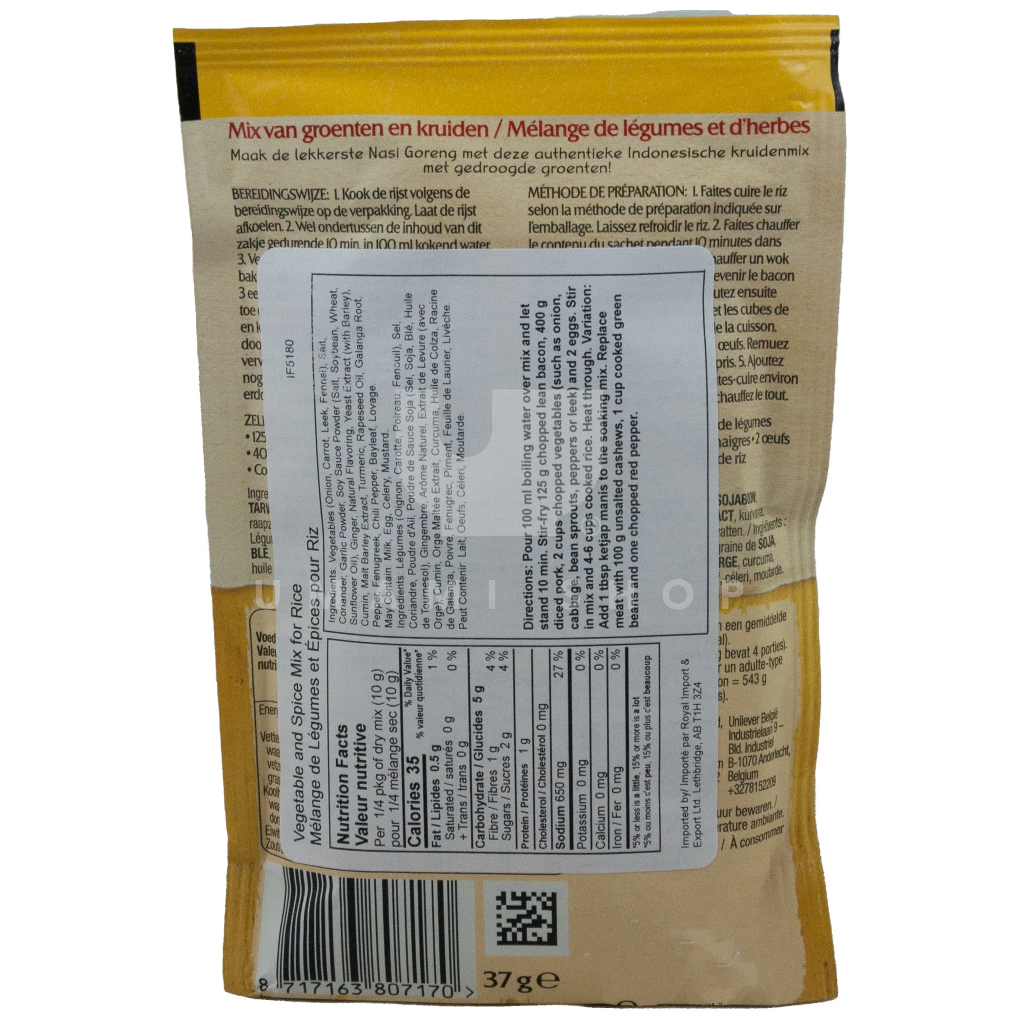 Nasi Goreng Mix for Rice - Image 2