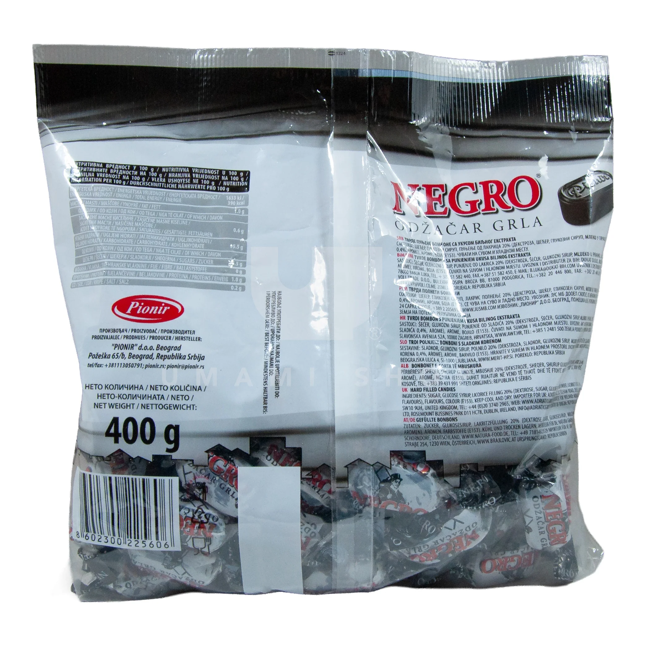 Negro Licorice Filled Candy - Image 2