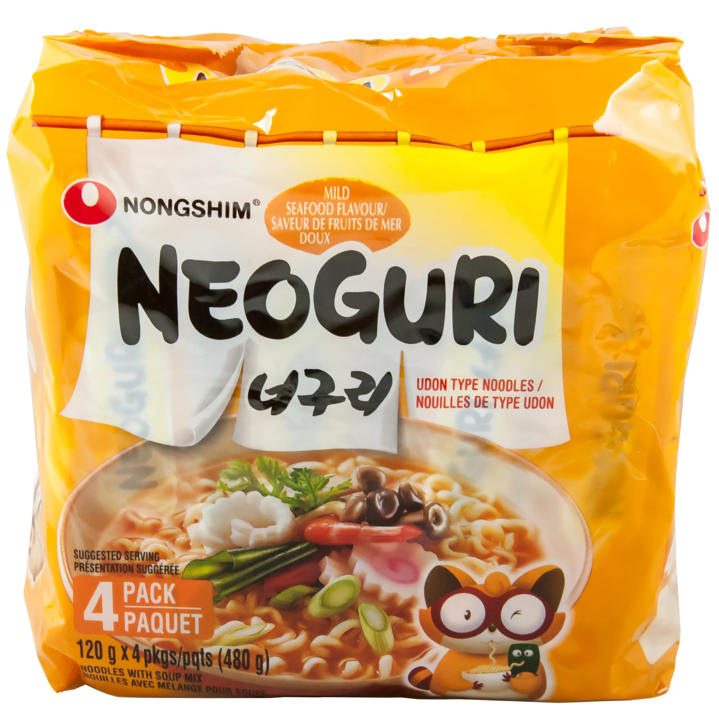 Neoguri Mild Seafood 4Pack