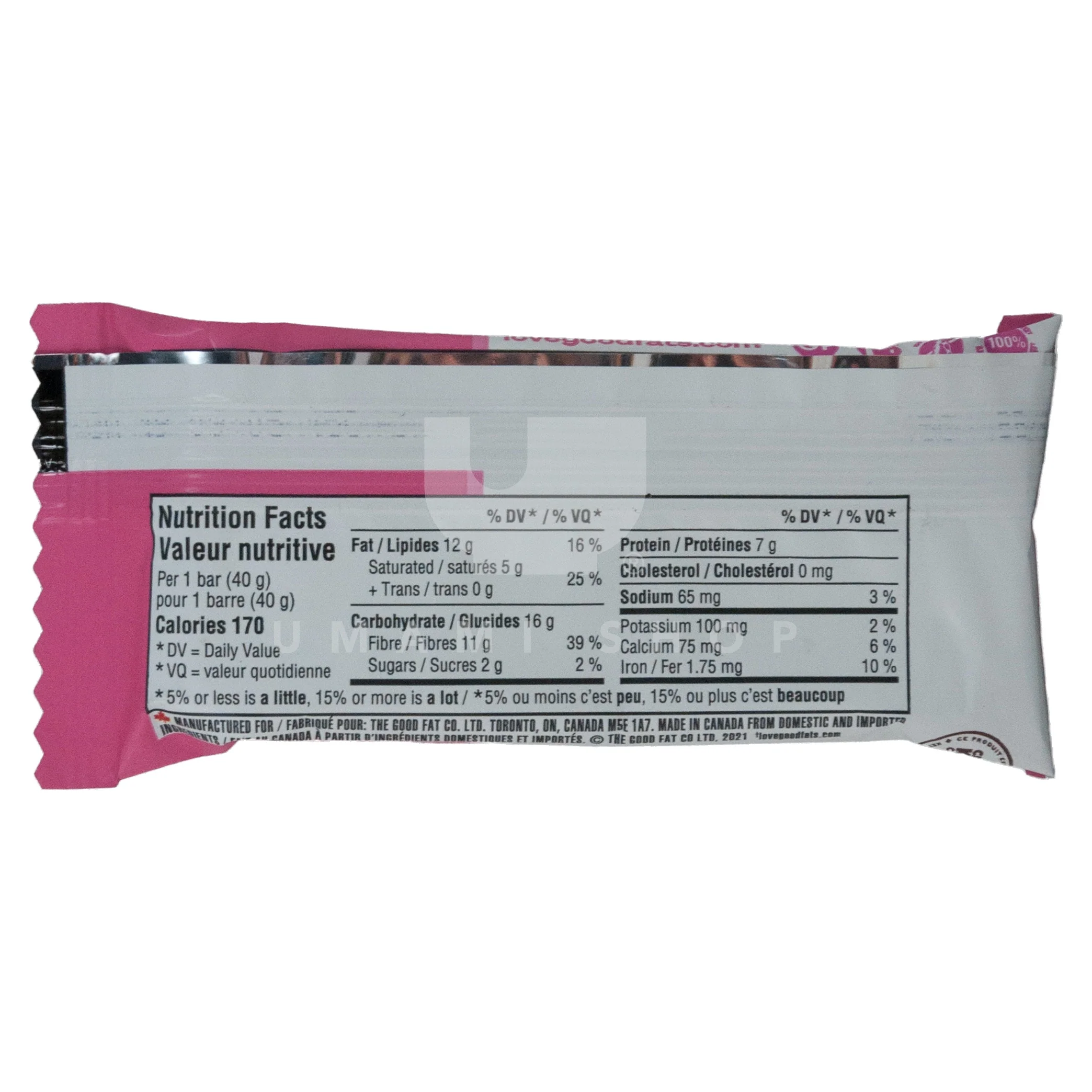 Nut Bar White Choce Strawberry - Image 2