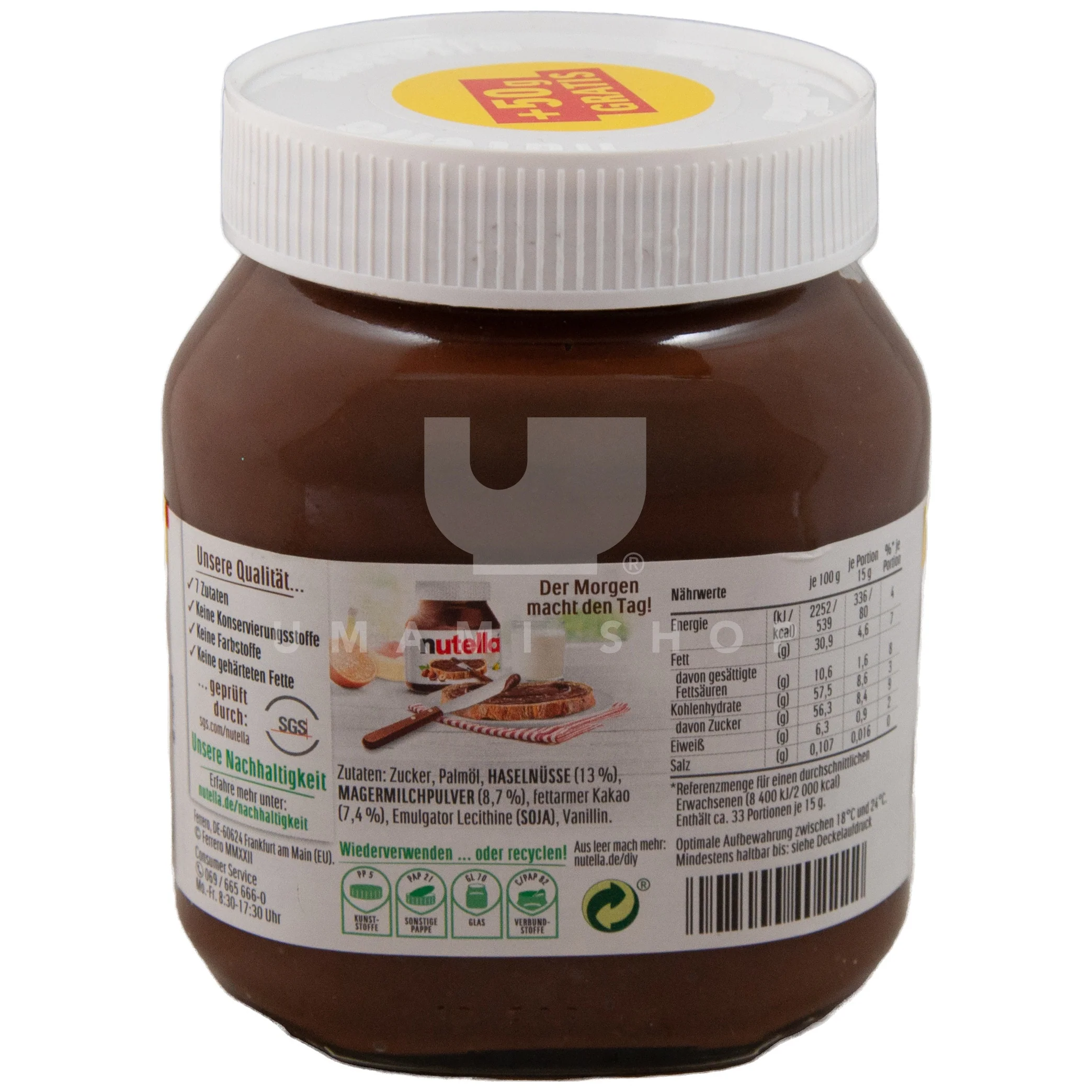 Nutella Hazelnut Spread (Europe) - Image 2