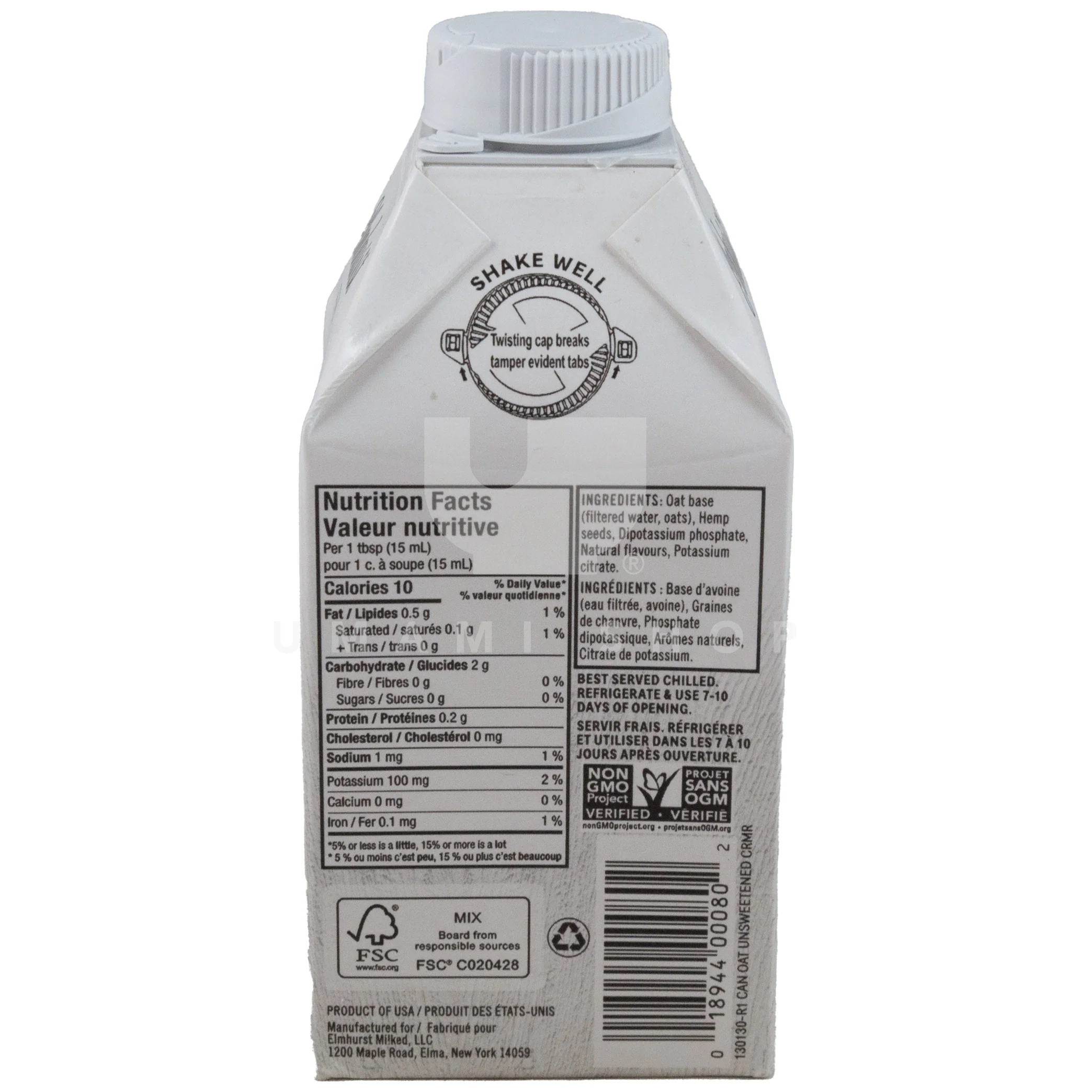 Oats Creamer Unsw. (GF,V) - Image 2