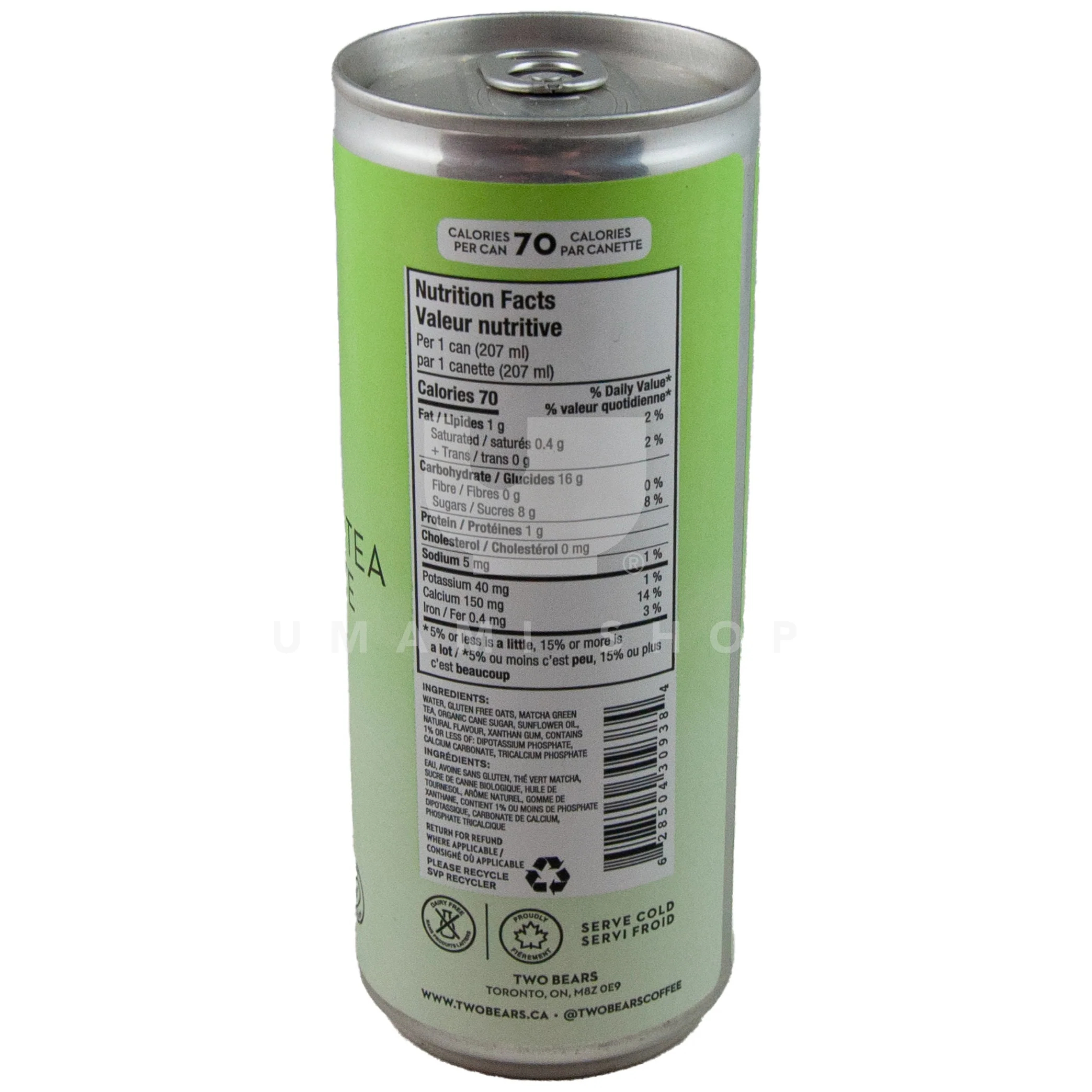 Oat Matcha Tea Latte - Image 2