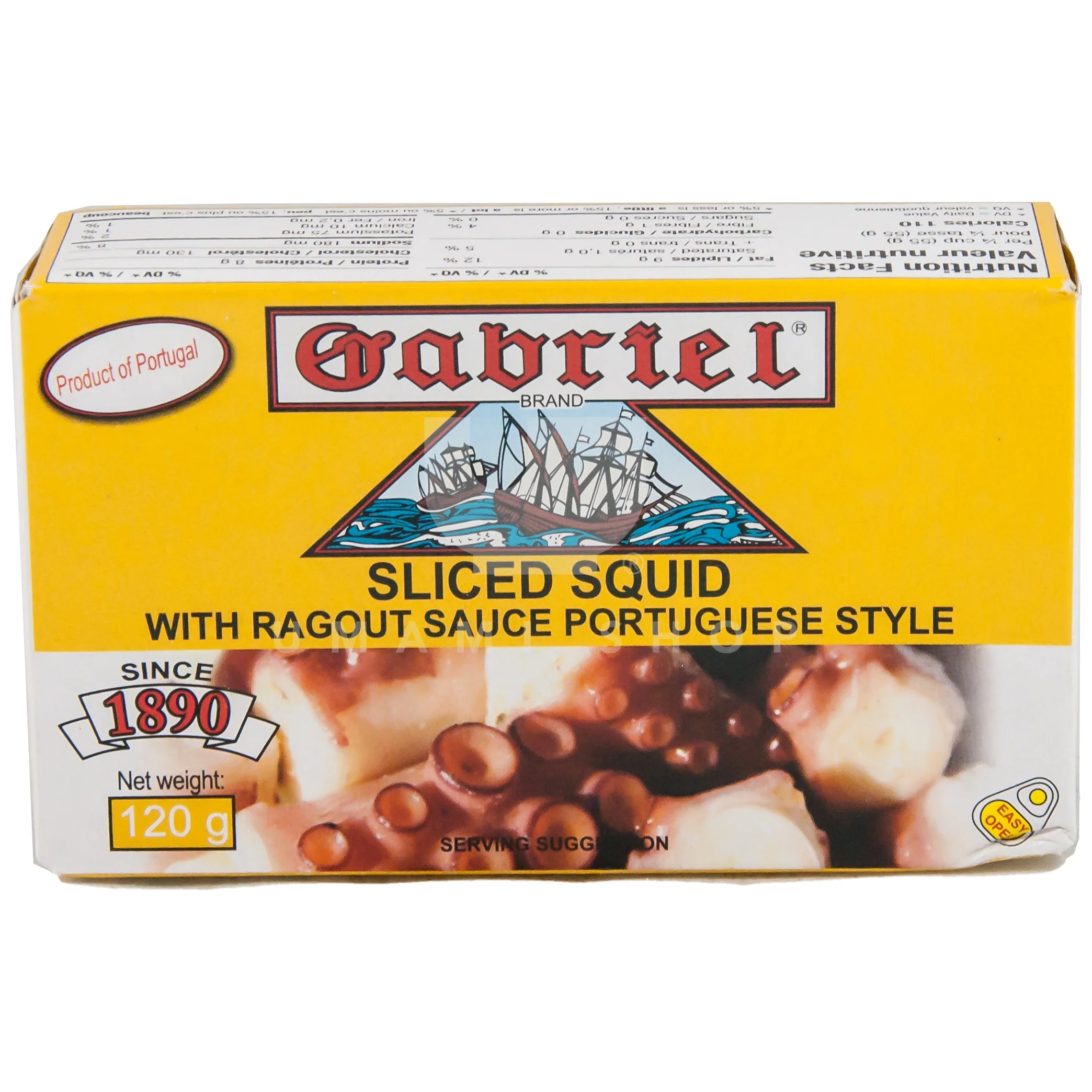 Giant Squid w/Ragout Sauce
