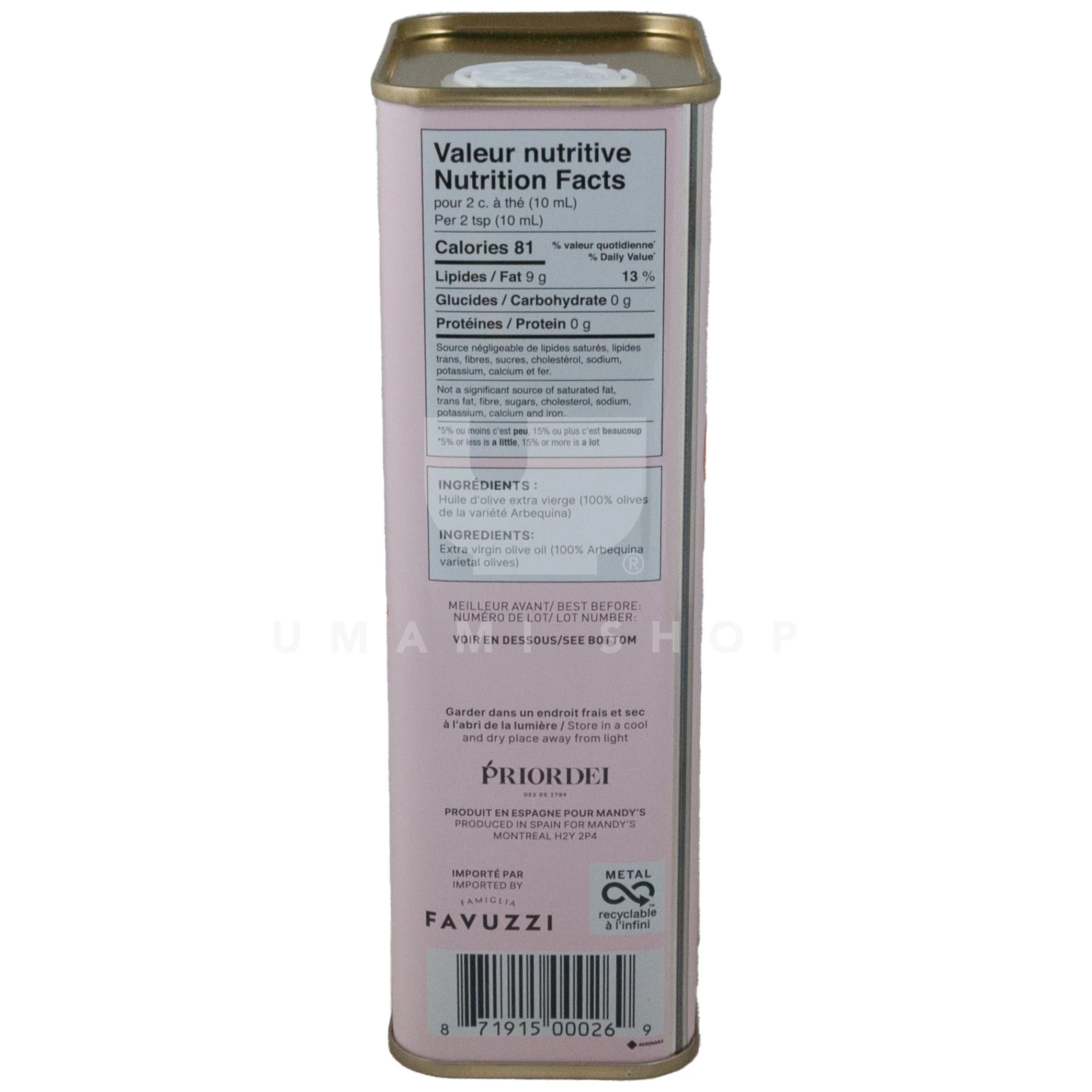 Olive Oil (Tin) - Image 2