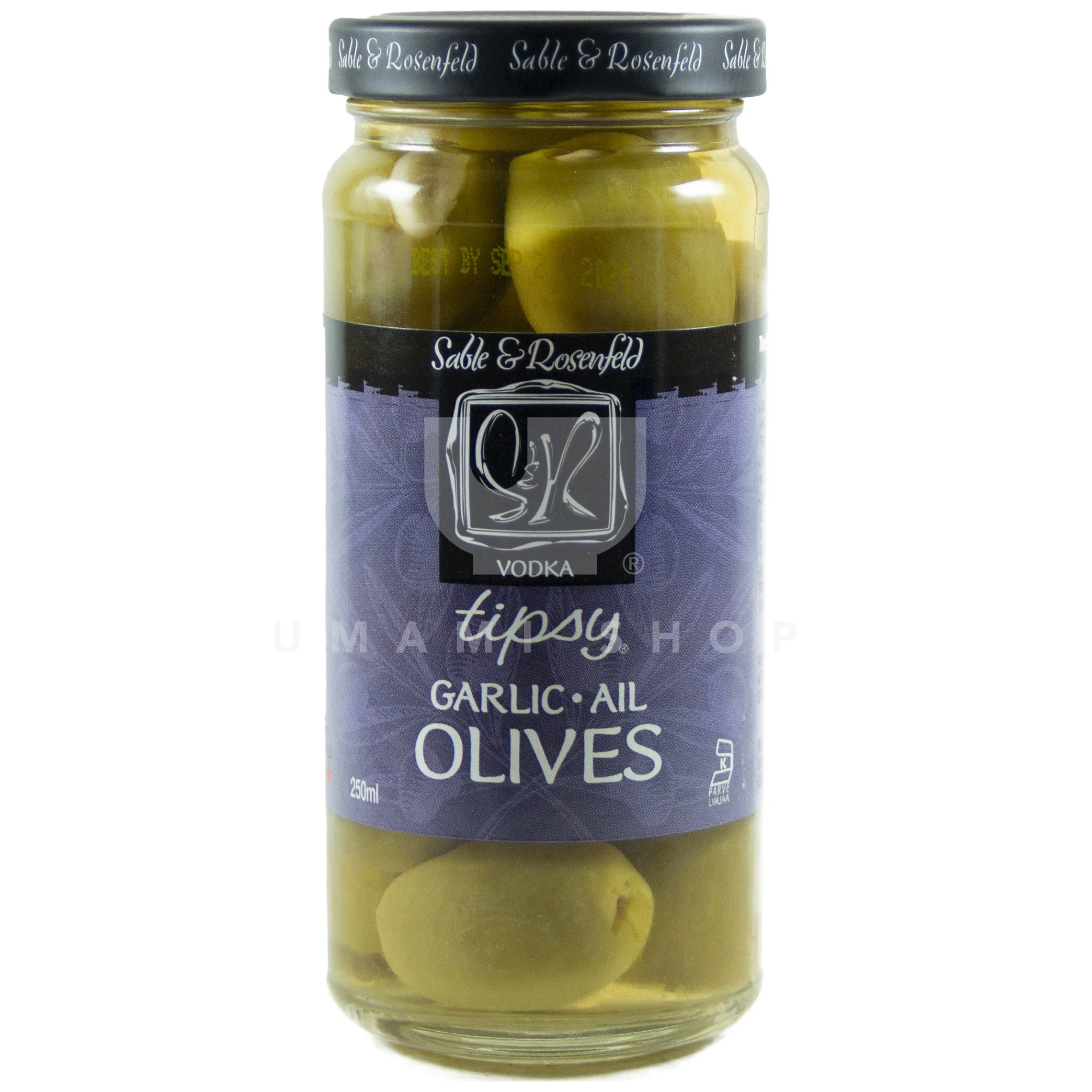 Olives Garlic Vodka