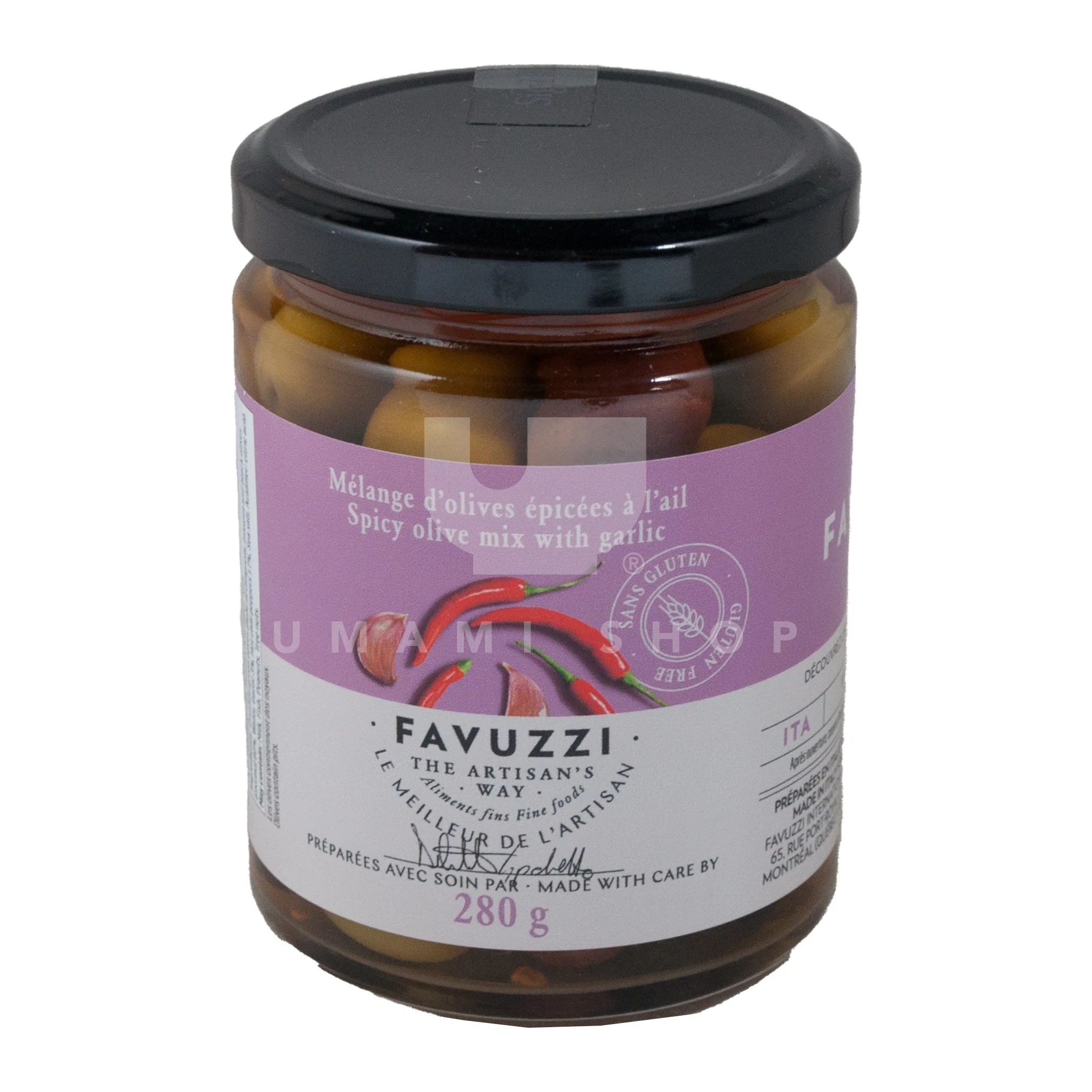 Olives Spicy w/Garlic