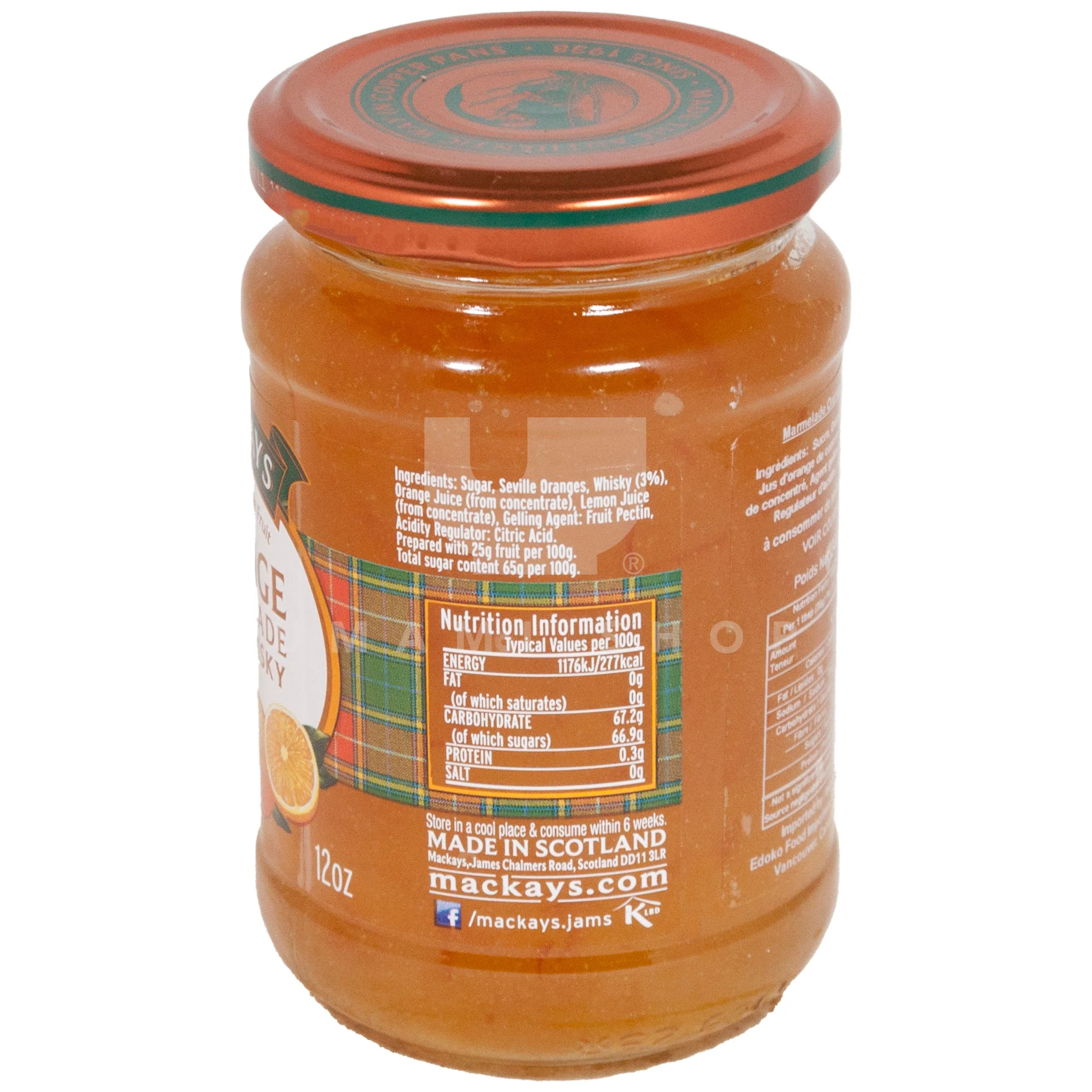 Orange Marmalade w/Whiskey - Image 2