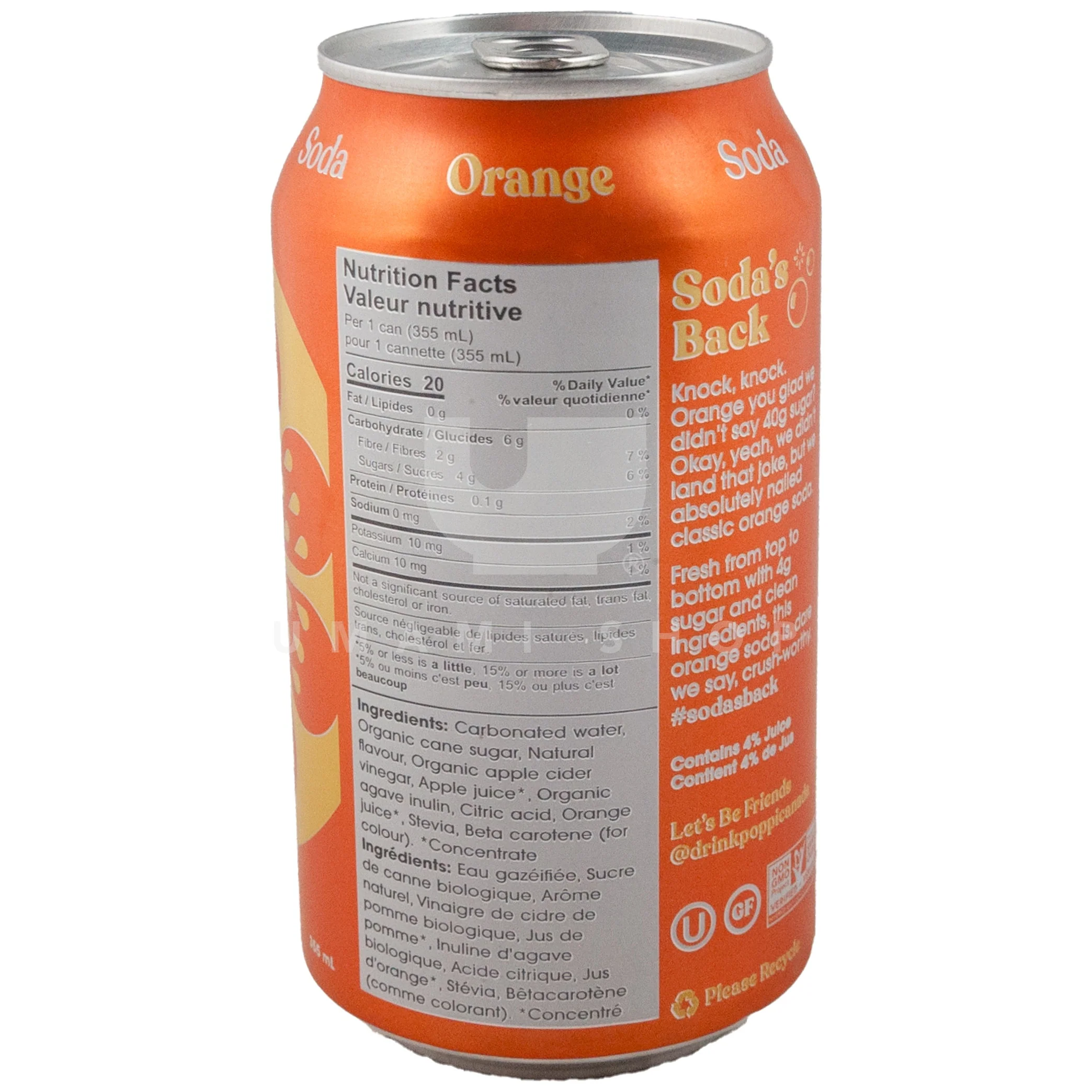 Orange Soda "Poppi" - Image 2
