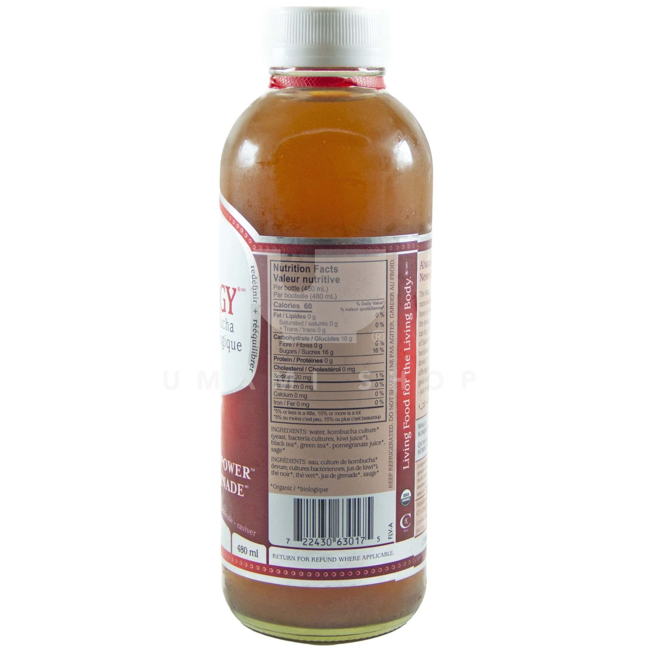 Org. Kombucha Pomm. Powder - Image 2