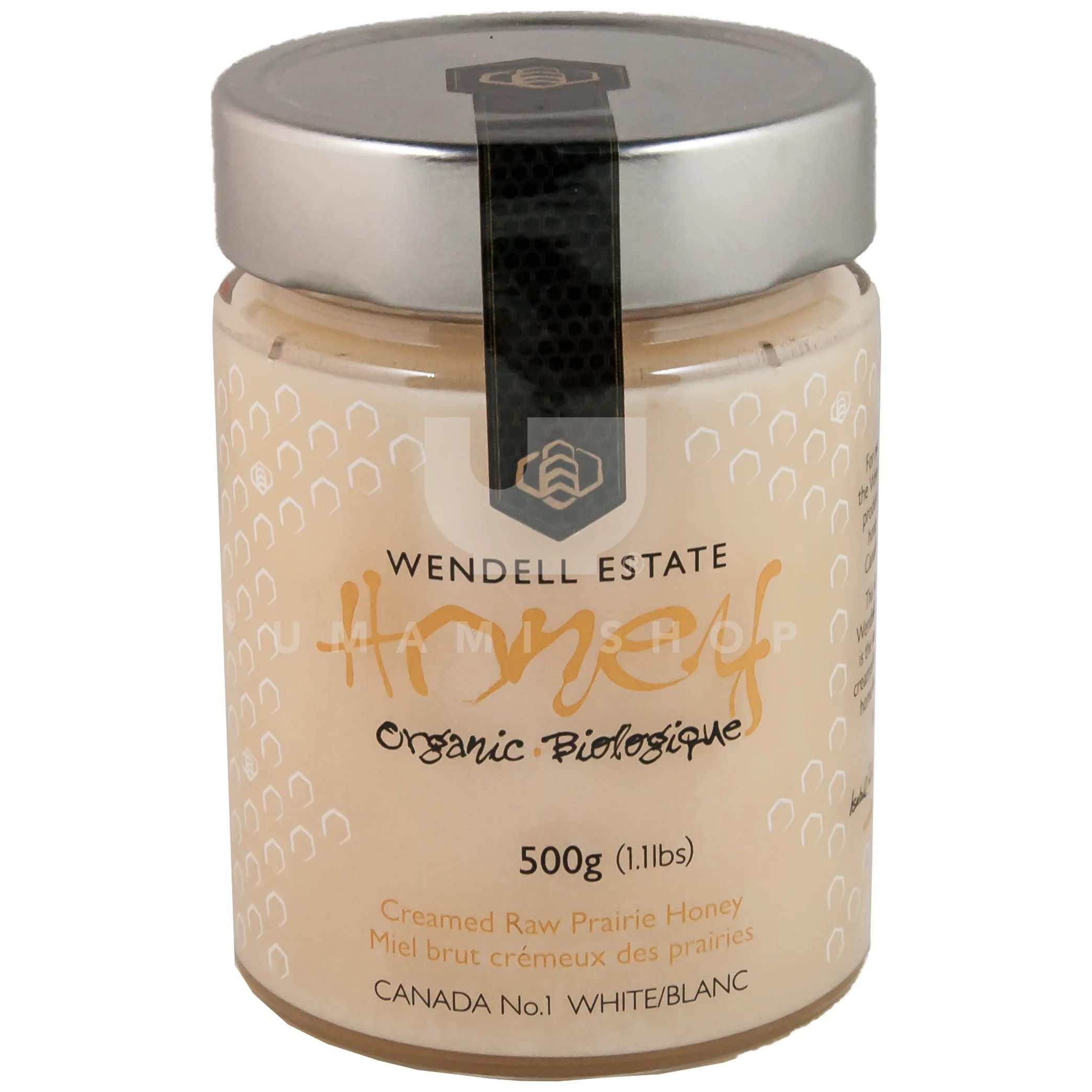 Org. Raw Creamy Prairie Honey