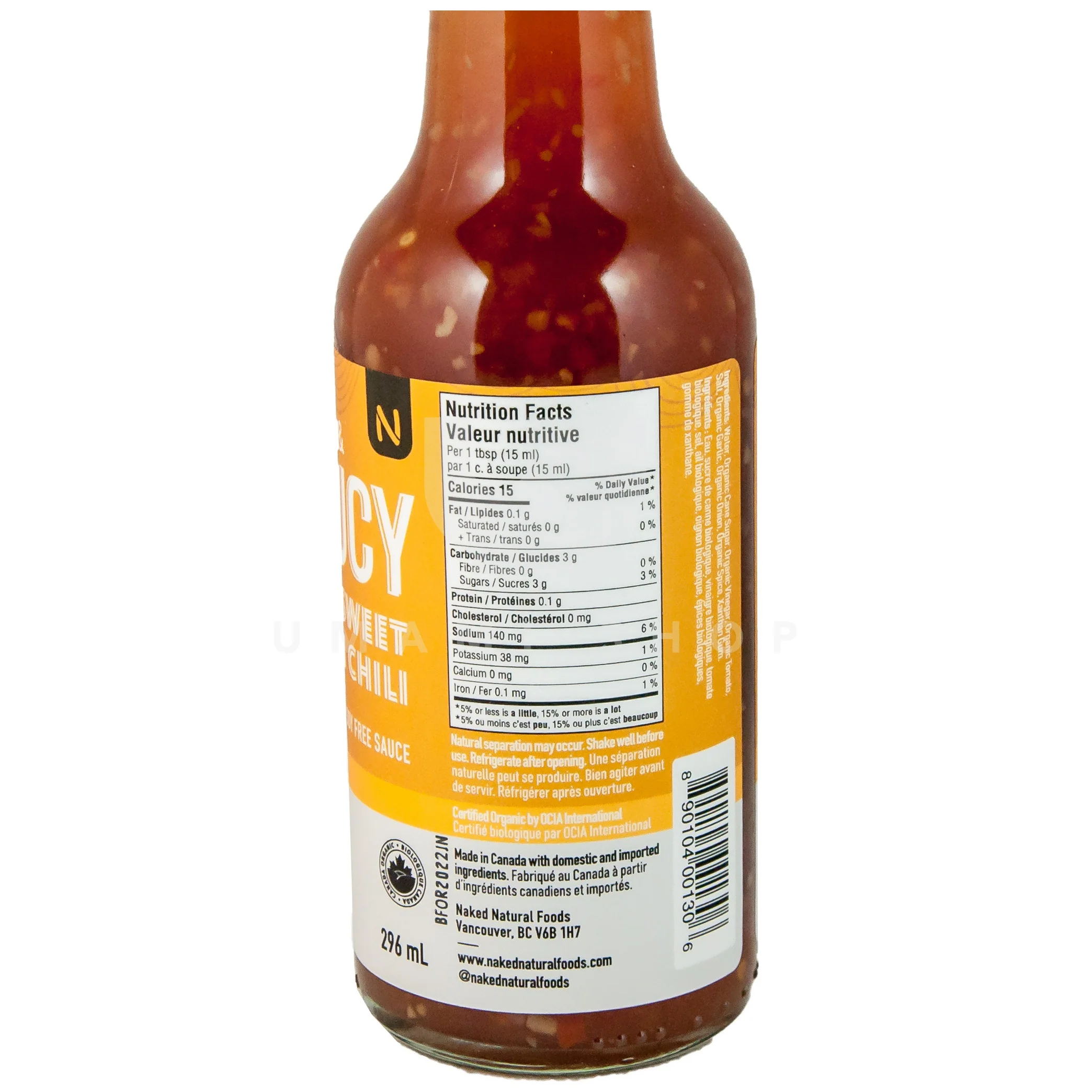 ORGANIC Thai Chili Sauce GF,V) - Image 2