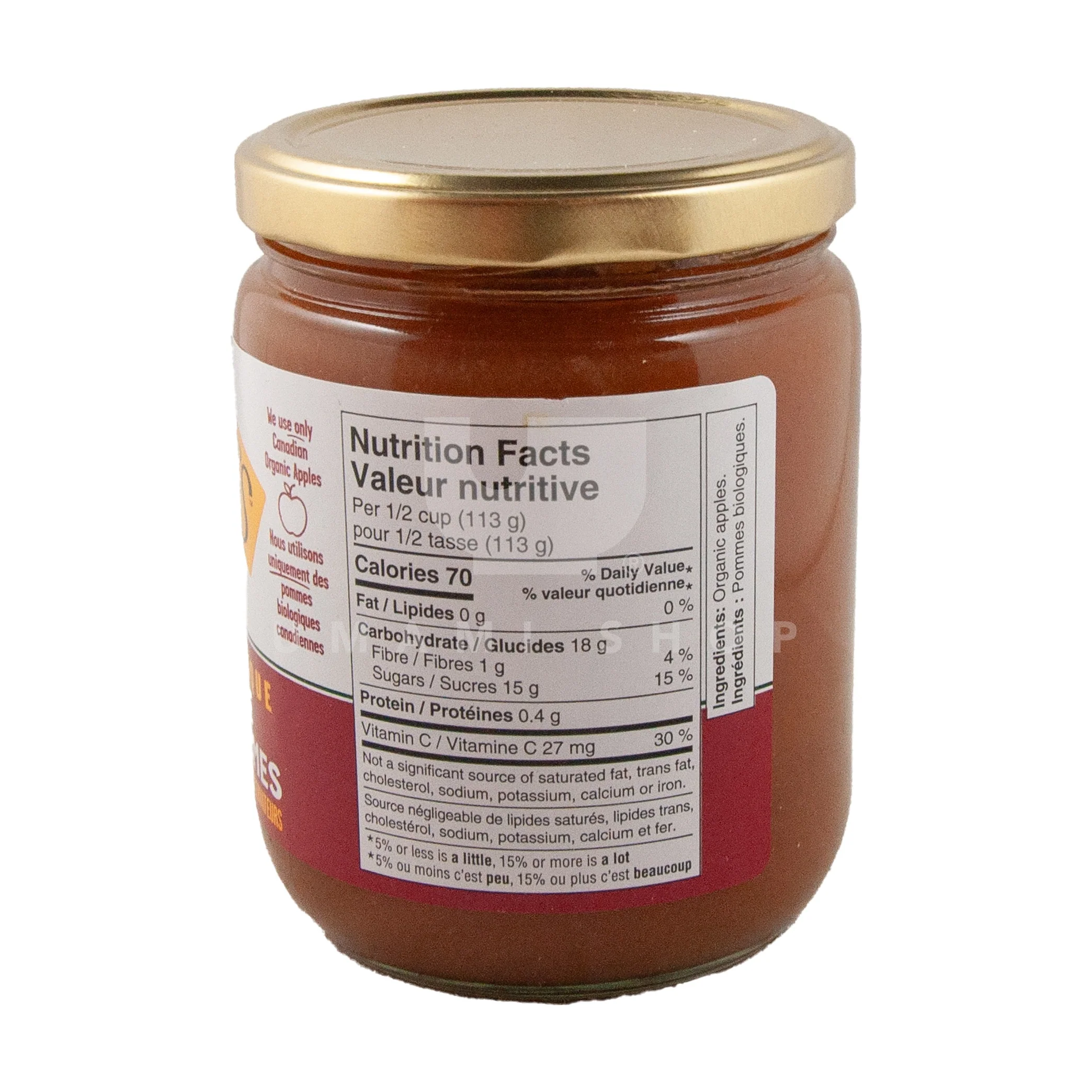 ORGANIC Apple Sauce (GF,V) - Image 2