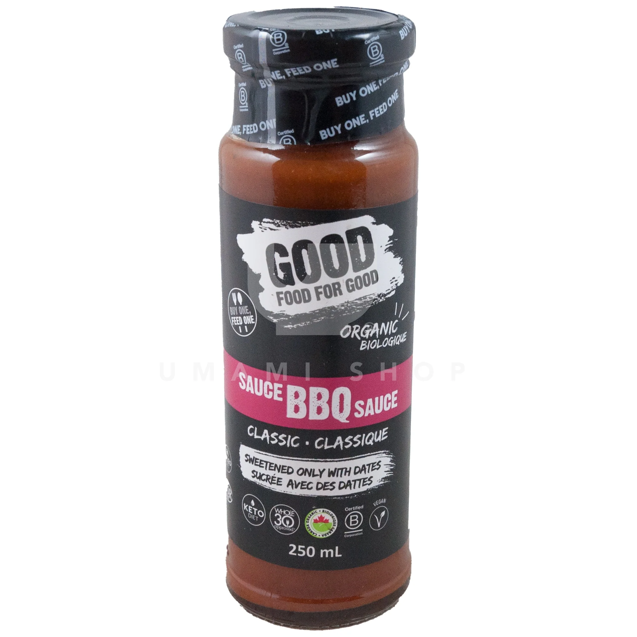 ORGANIC BBQ Sauce Classic (GF,V)