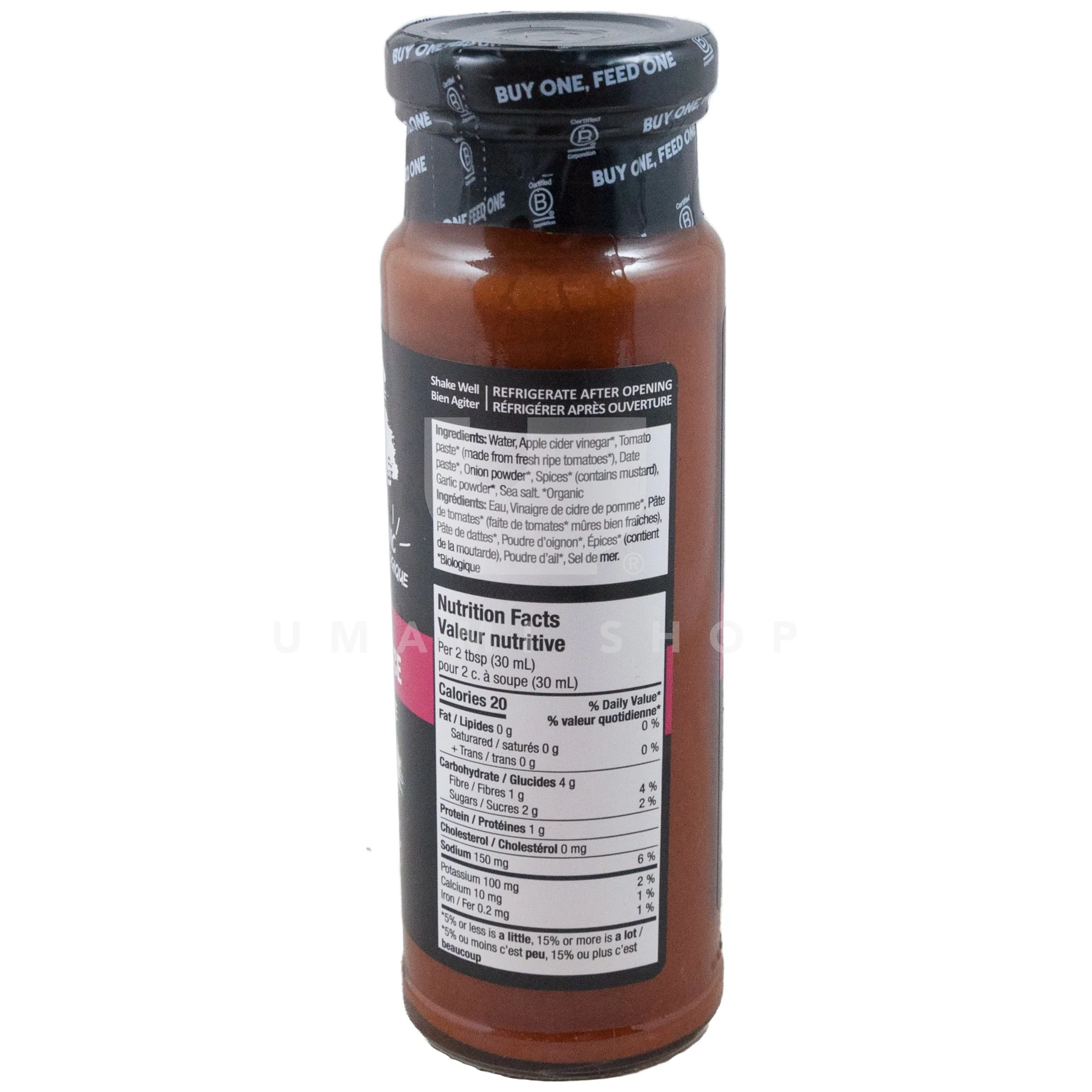 ORGANIC BBQ Sauce Classic (GF,V) - Image 2