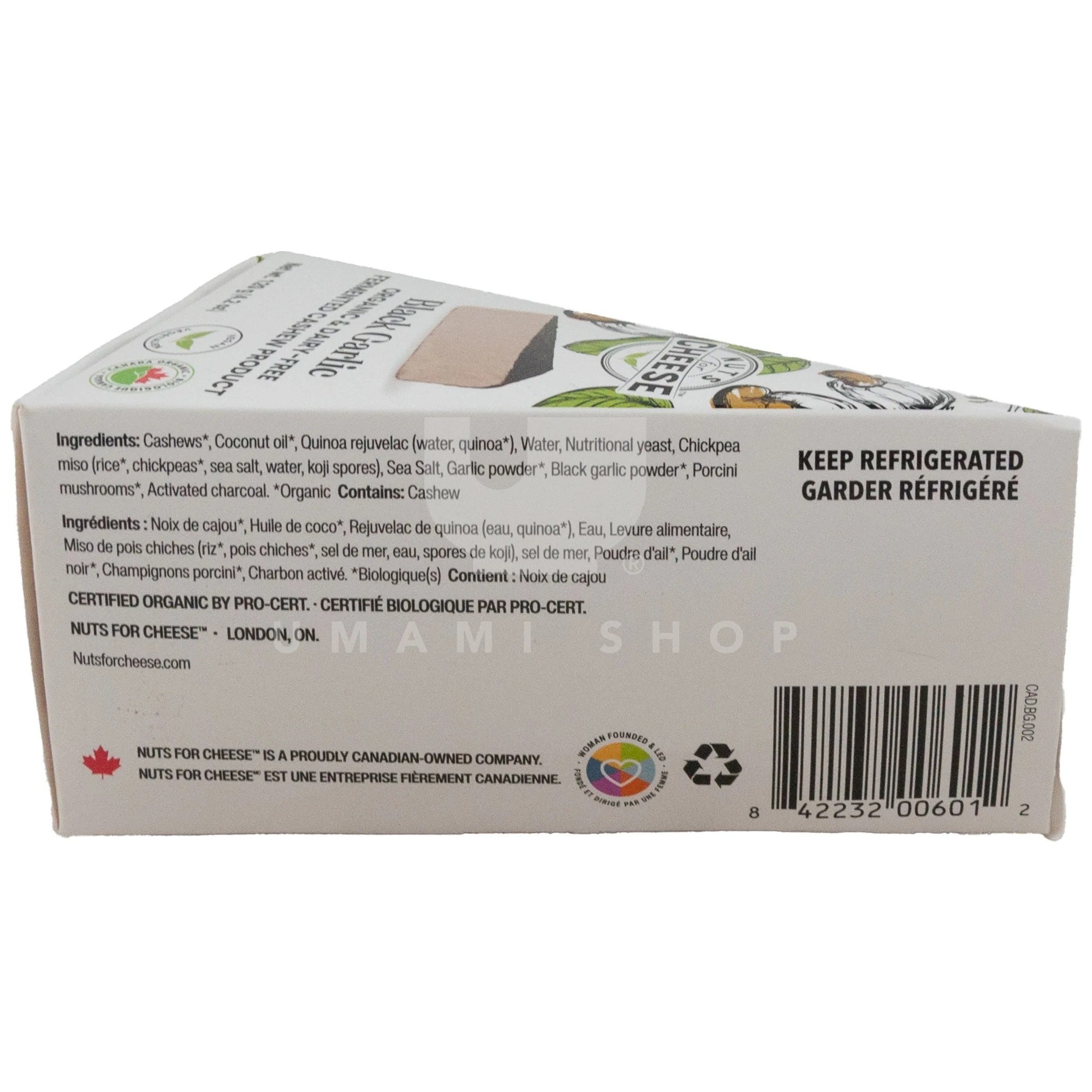 ORGANIC Black Garlic Cashew Cheese (V) - Image 2
