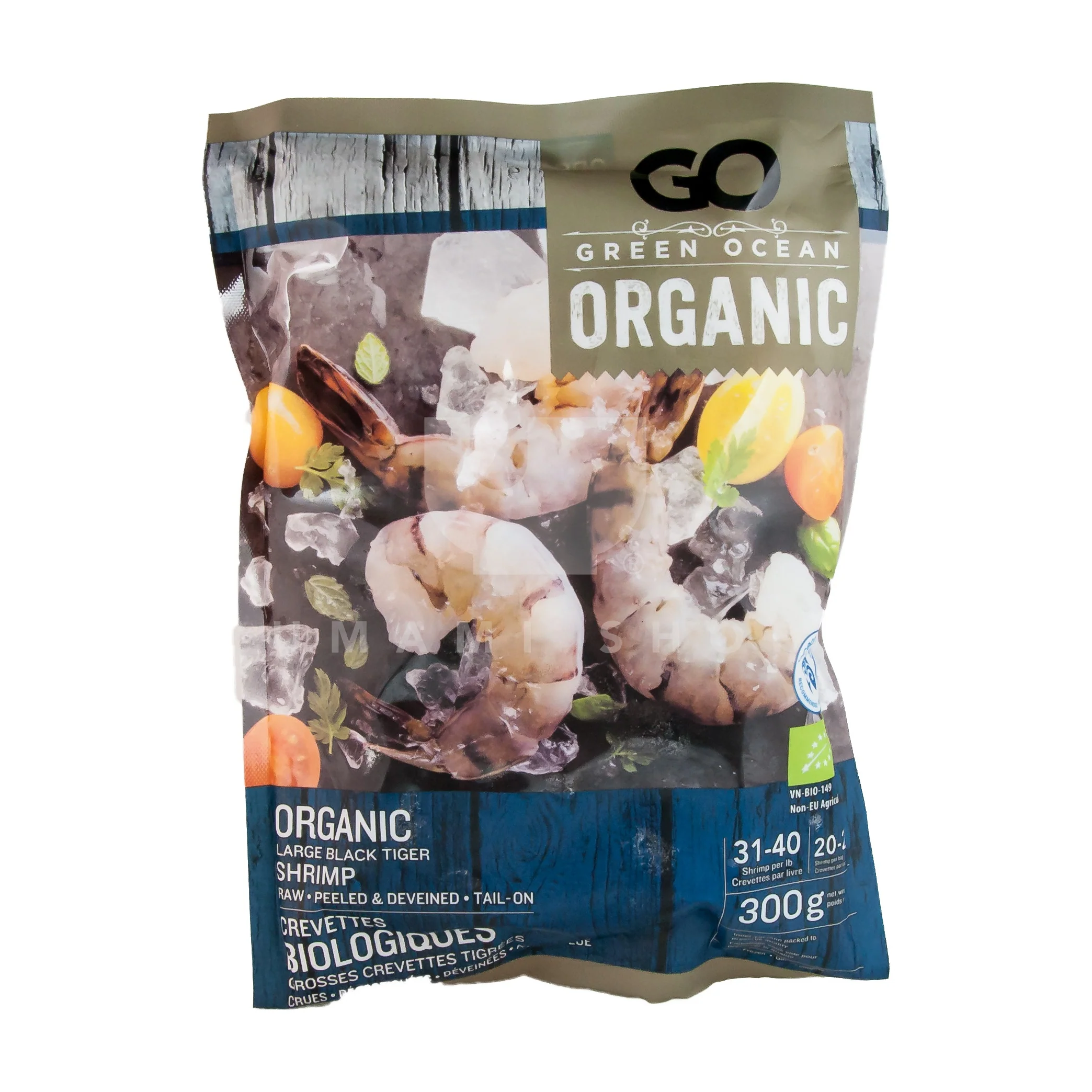 Organic Black Tiger Shrimp