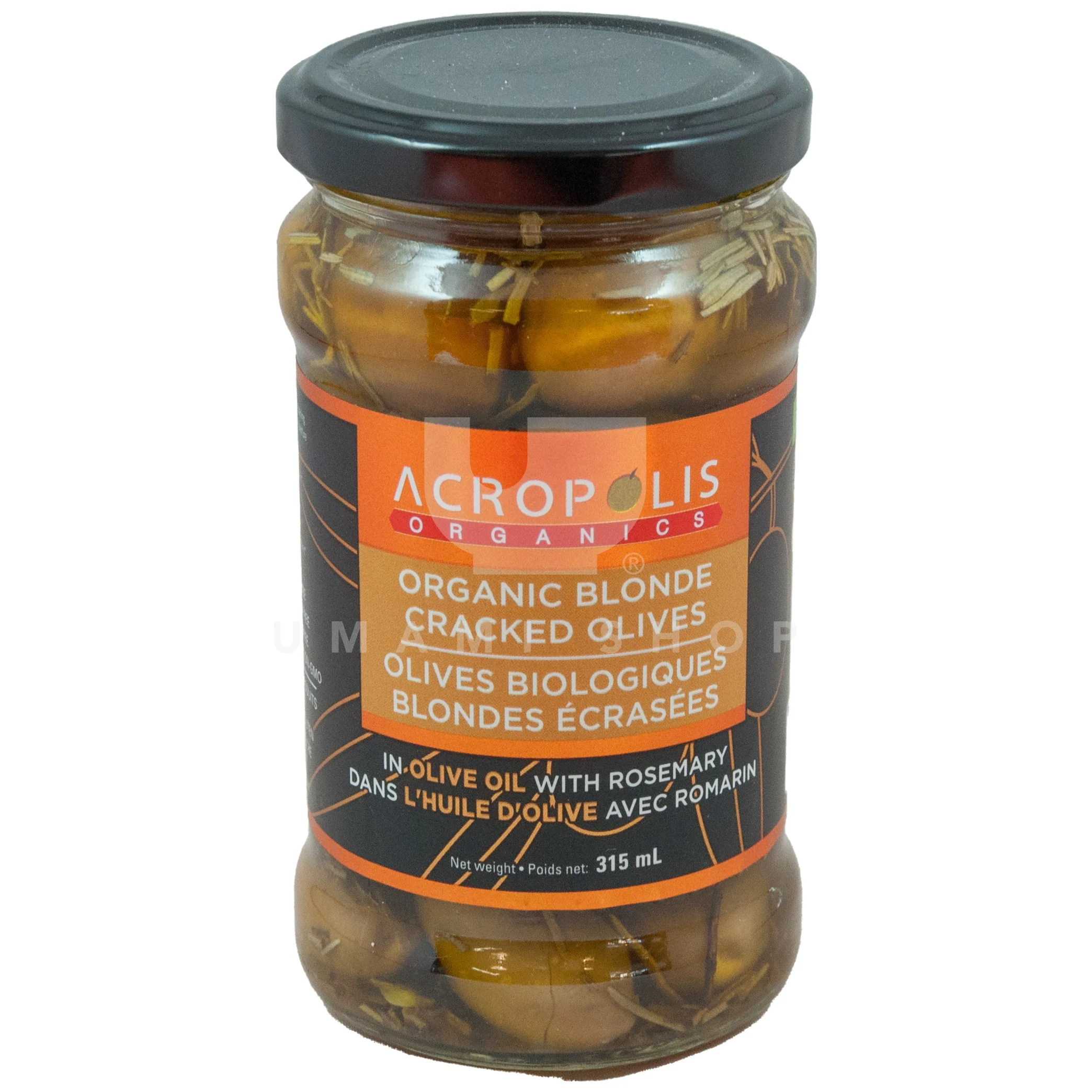 ORGANIC Blonde Olives Cracked