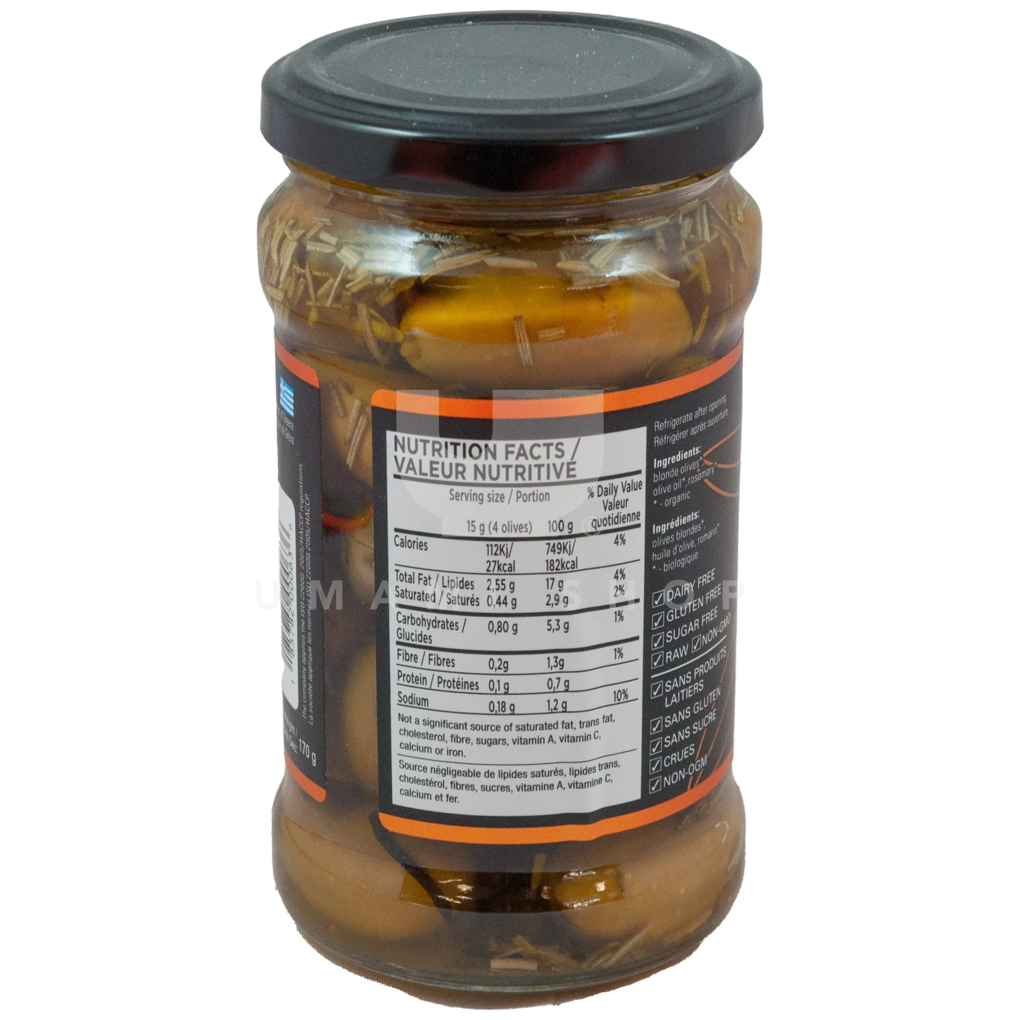 ORGANIC Blonde Olives Cracked - Image 2