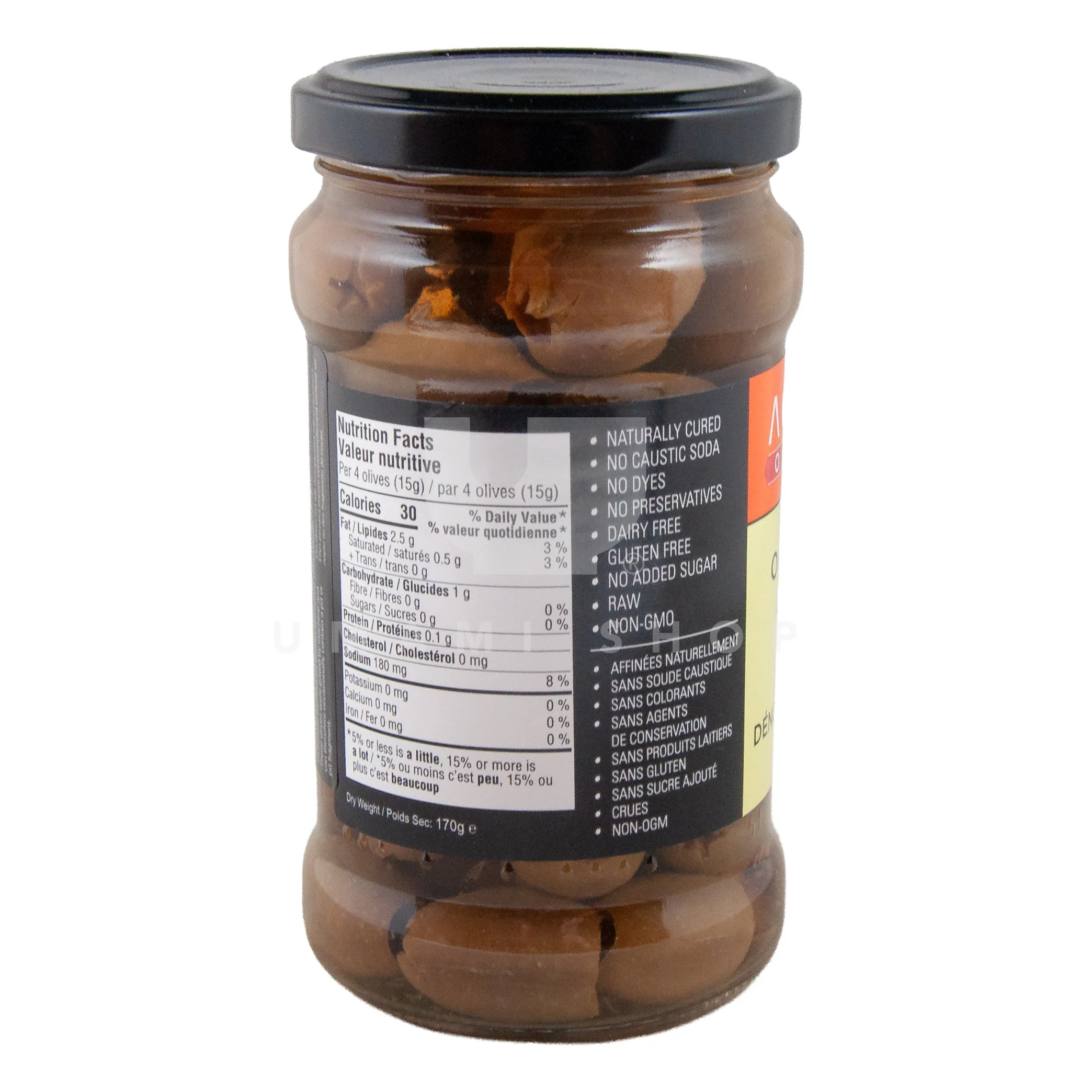 ORGANIC Blonde Olives Pitted - Image 2