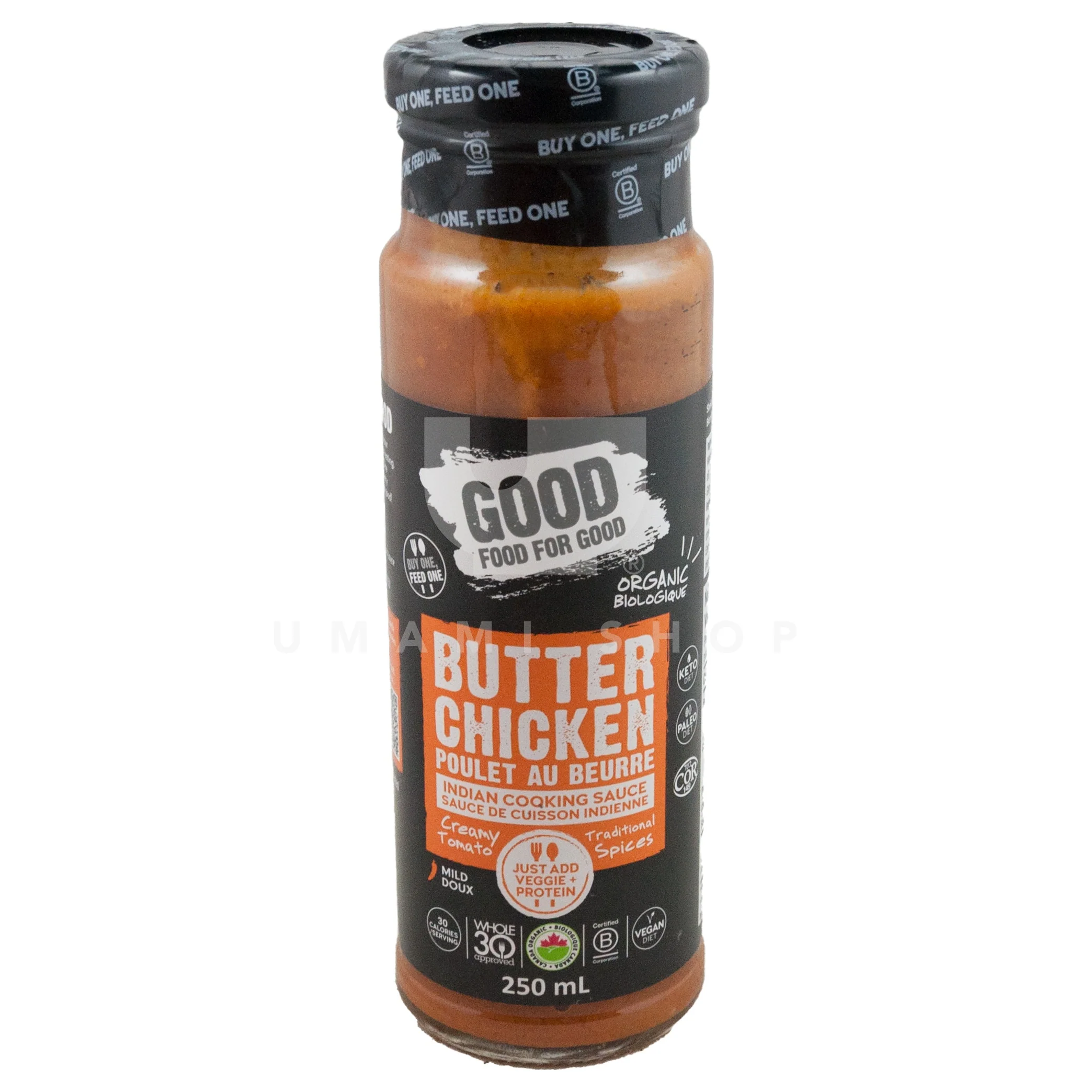 ORGANIC Butter Chicken Sauce (GF,V)
