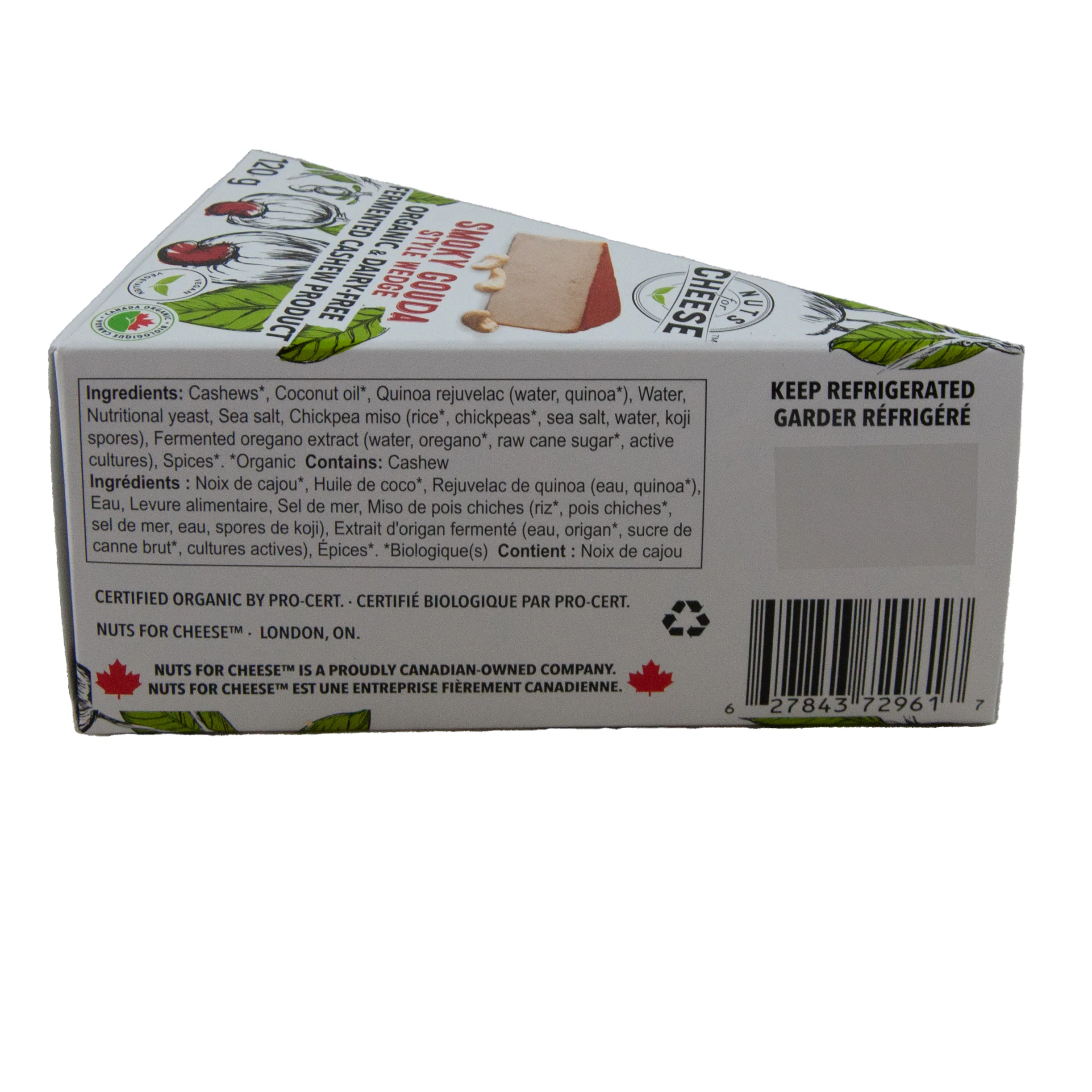 ORGANIC Cashew Smoky Gouda (V) - Image 3