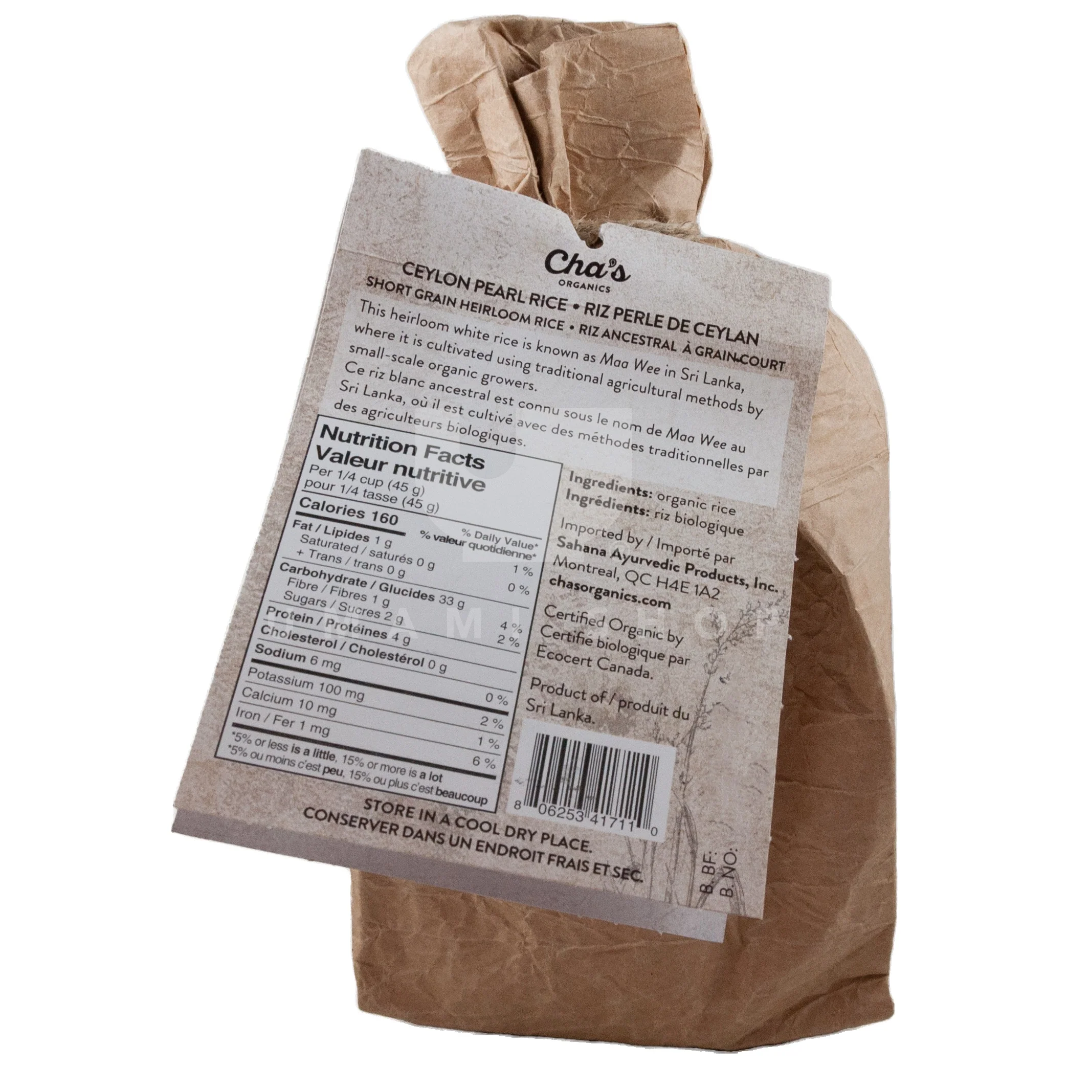 ORGANIC Ceylon Pearl Rice - Image 2
