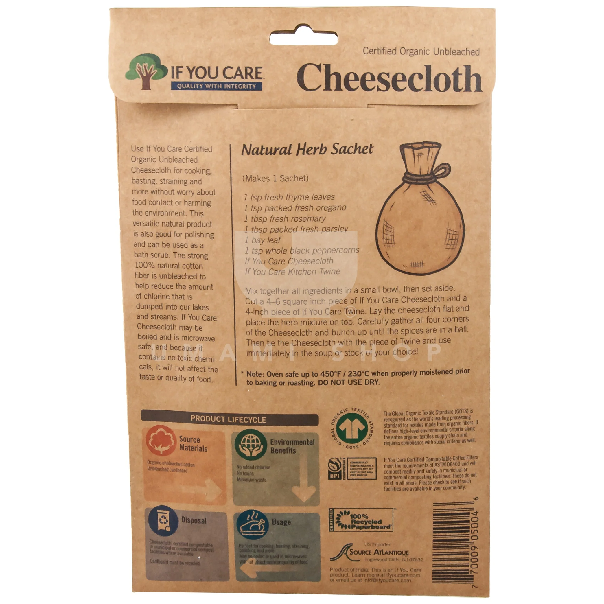 Organic Cheesecloth - Image 2