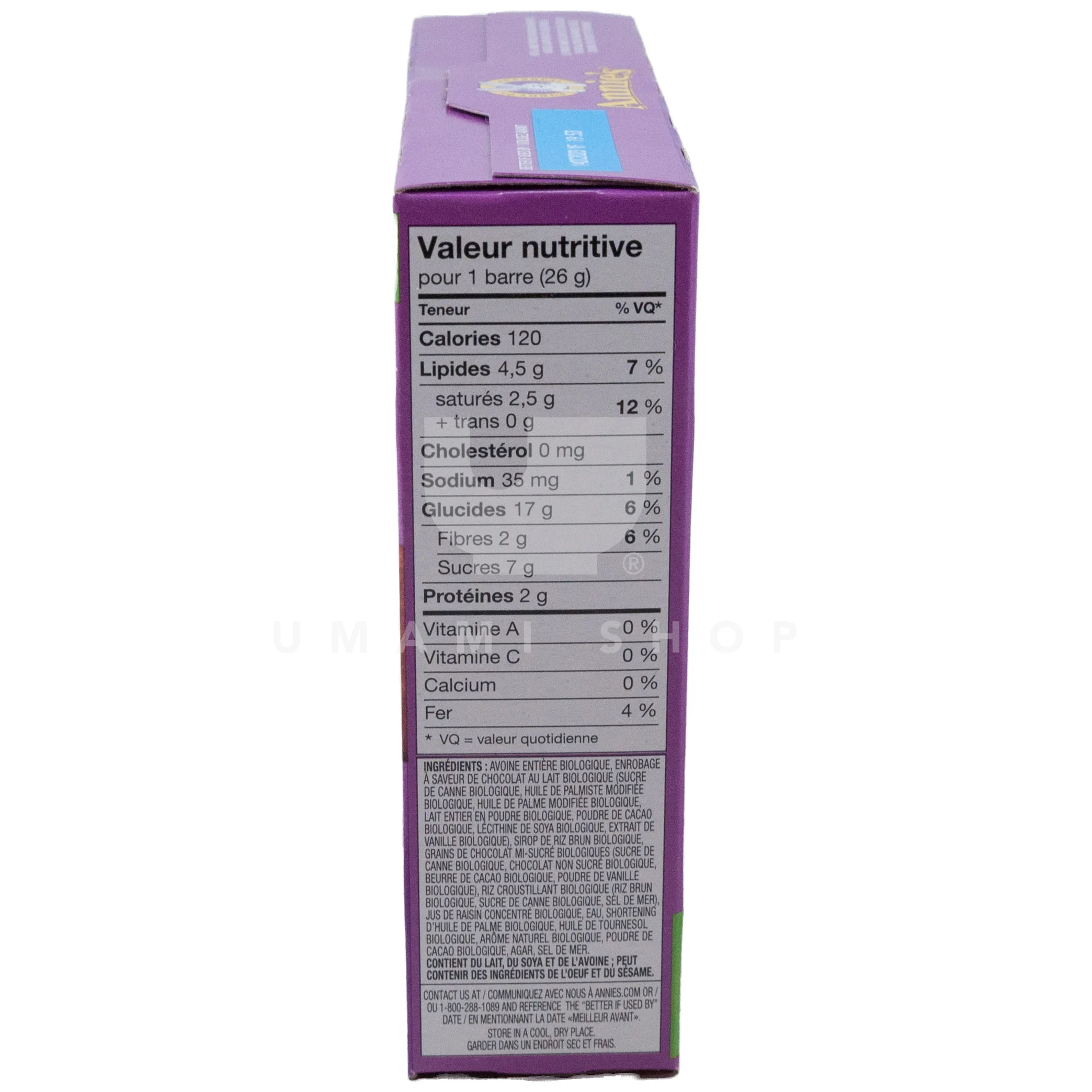 ORGANIC Choco Chip Granola Bars - Image 2