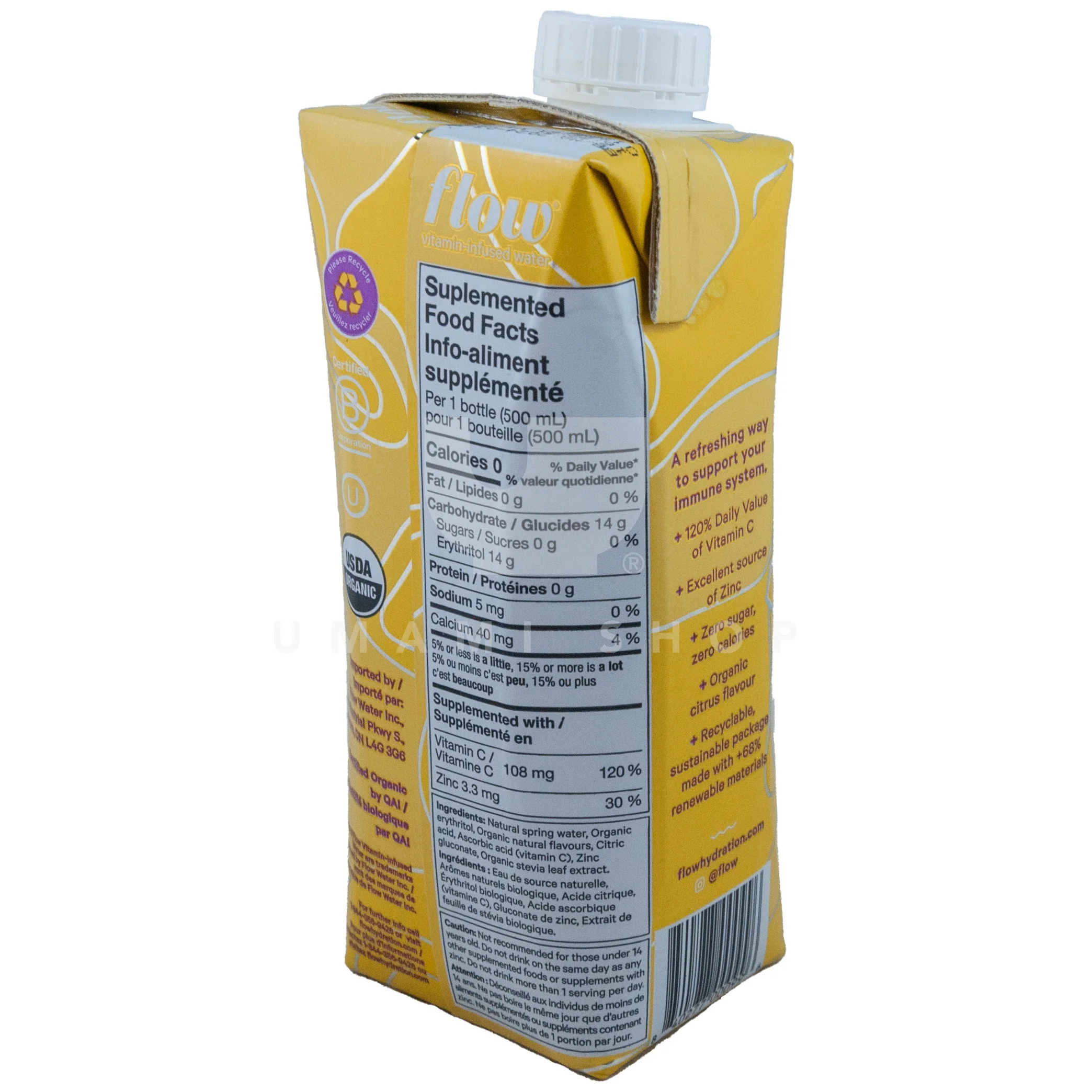 ORGANIC Citrus Vitamin Water - Image 2