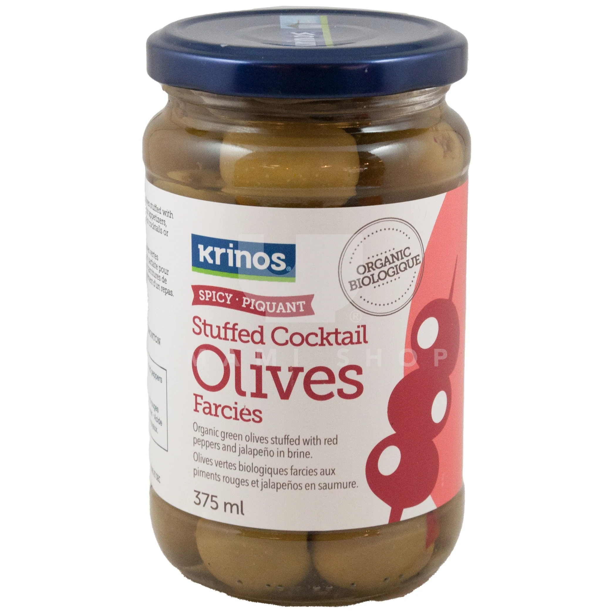ORGANIC Cocktail Olives Spicy