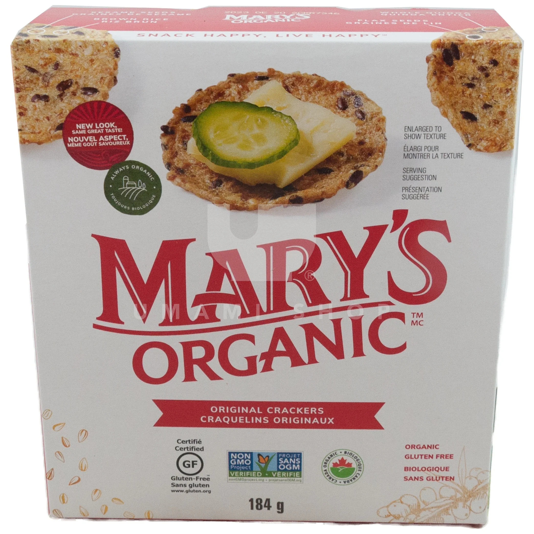 ORGANIC Crackers Original (GF)