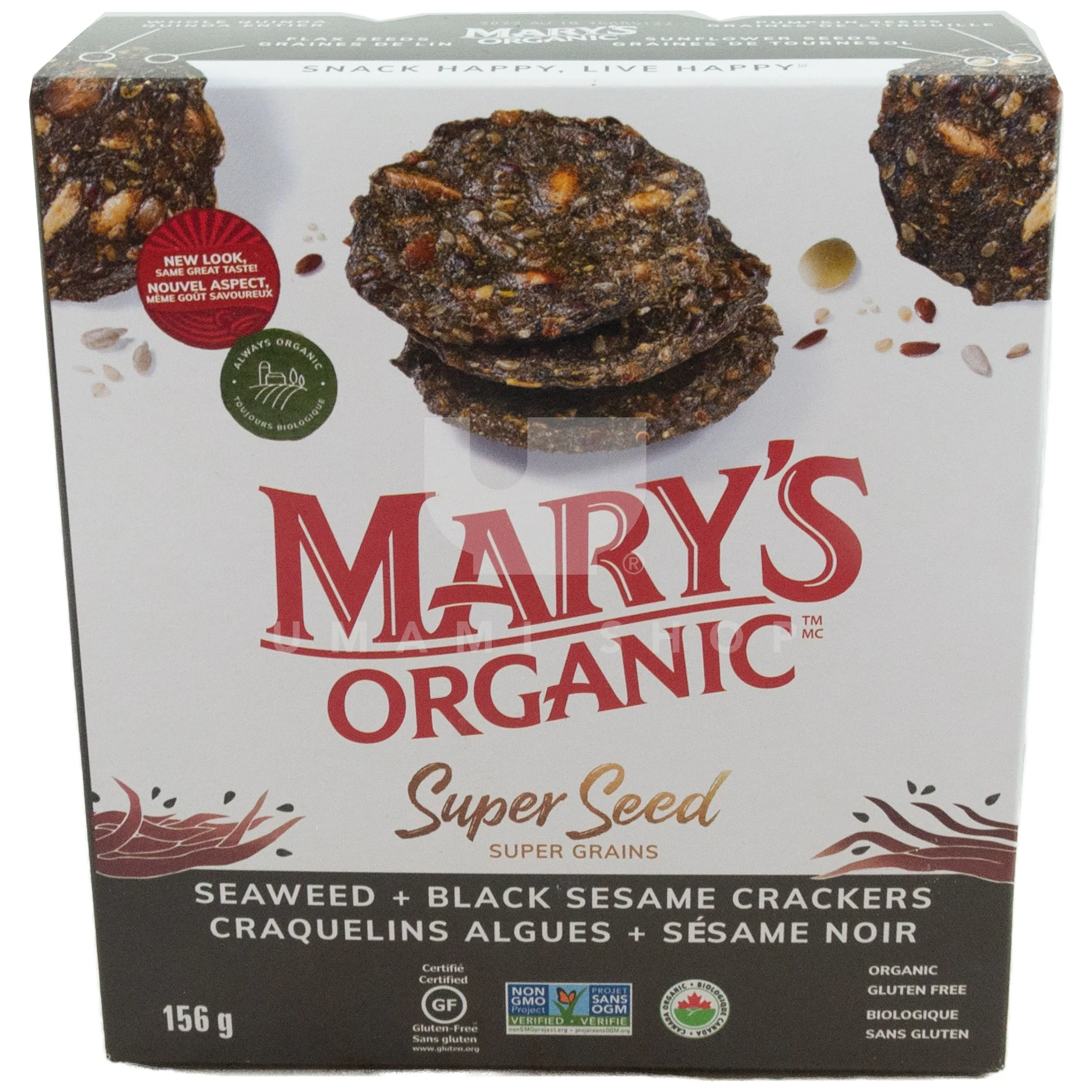 ORGANIC Crackers Super Seed (GF)