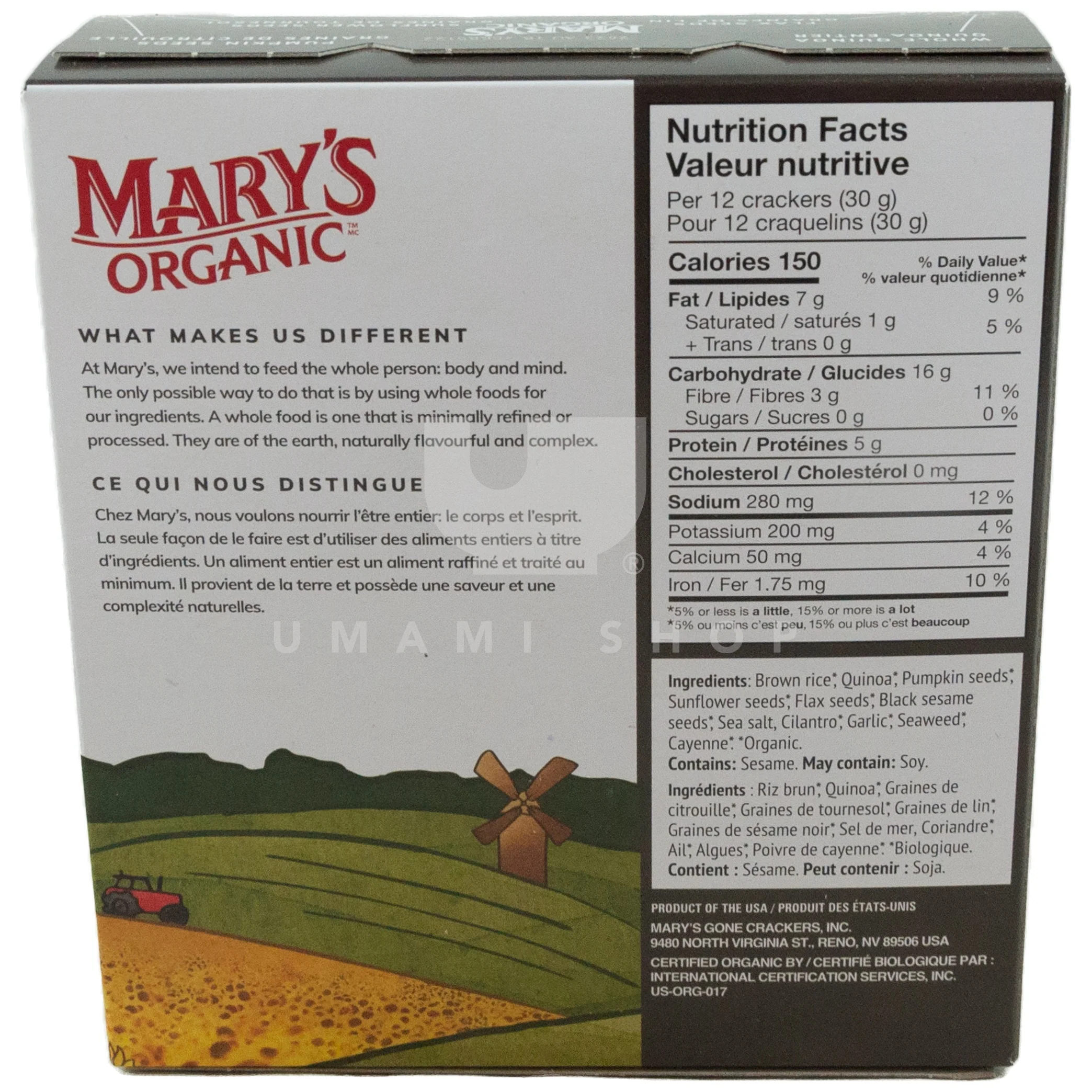 ORGANIC Crackers Super Seed (GF) - Image 2