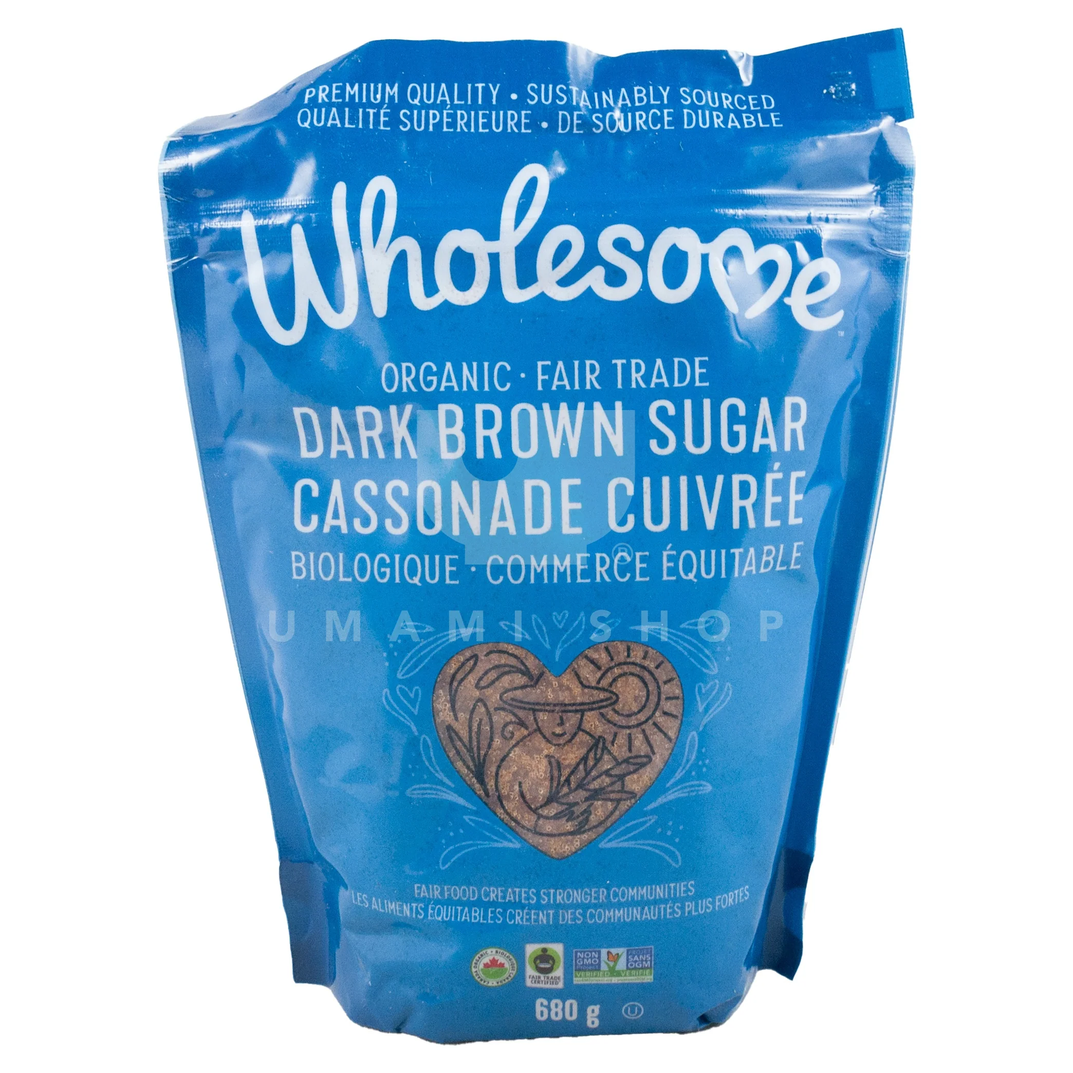 ORGANIC Dark Brown Sugar (GF,V)