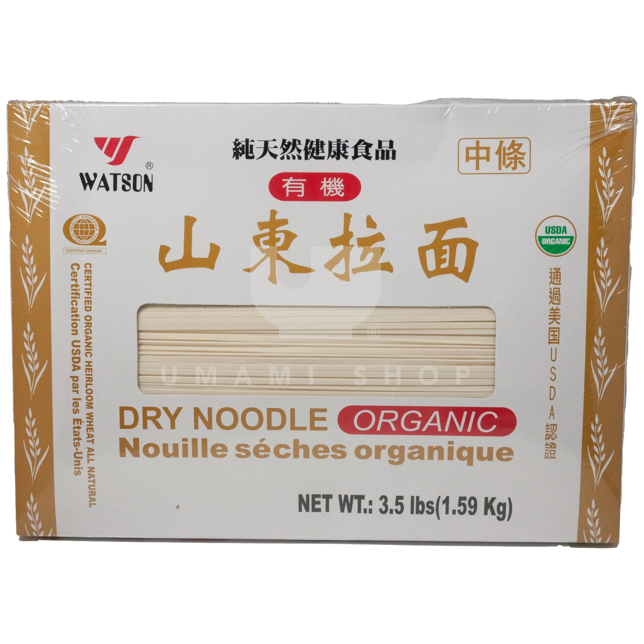ORGANIC Dry Noodles 3.5lbs