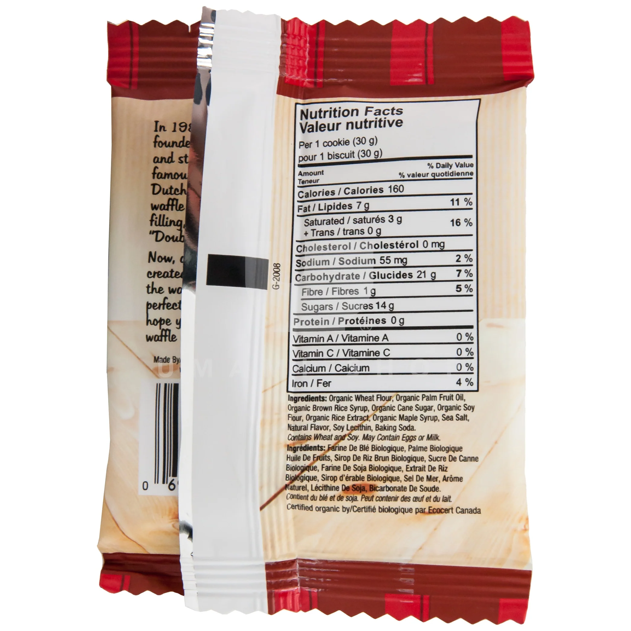 ORGANIC Dutch Waffles Maple - Image 2