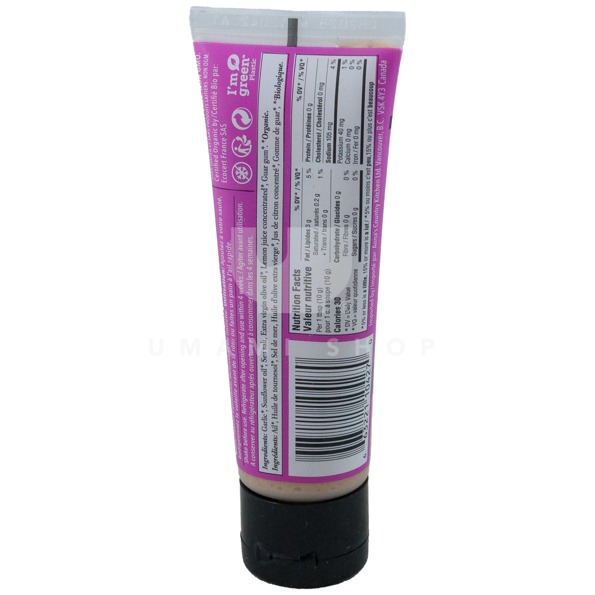 ORGANIC Garlic Puree (GF) - Image 2