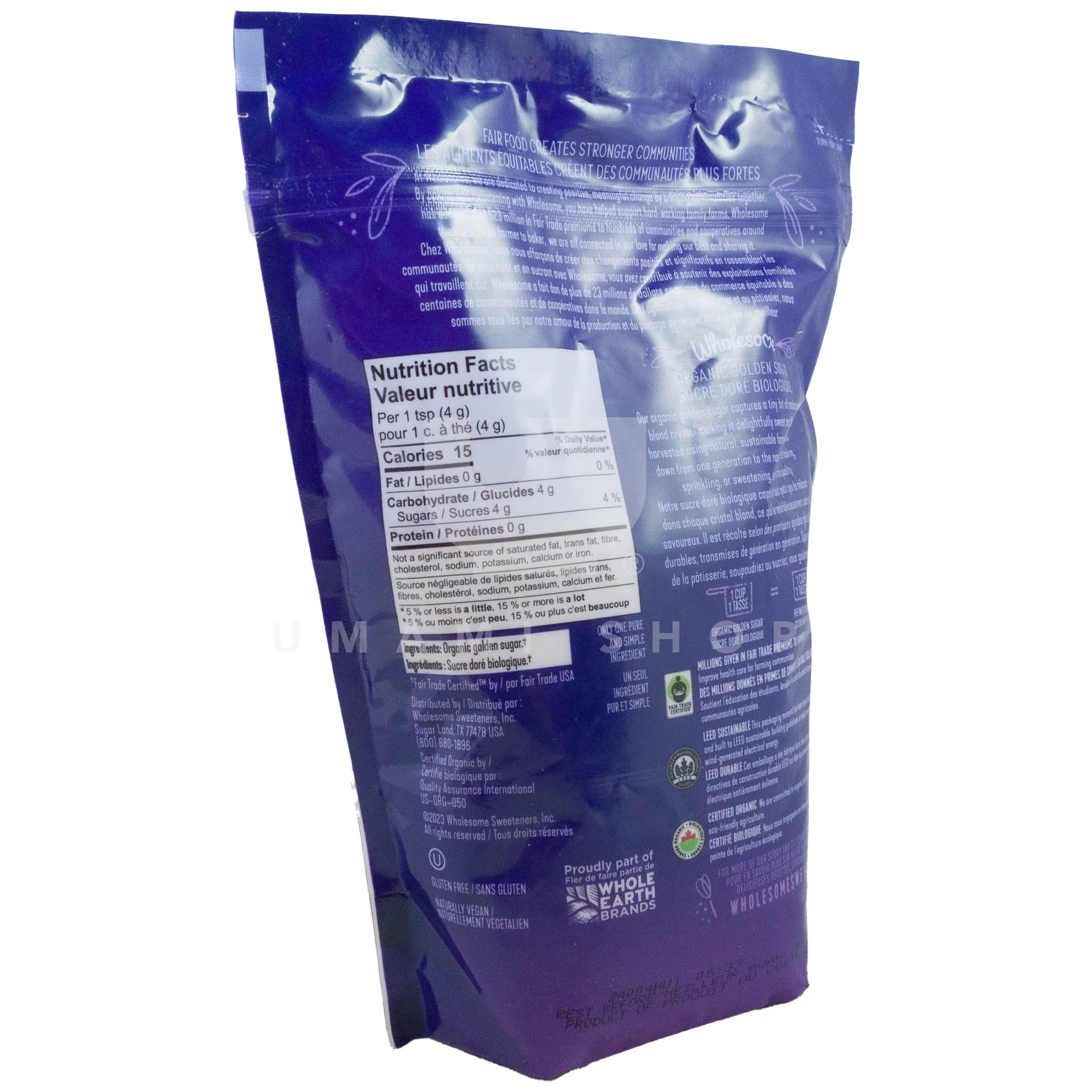 ORGANIC Golden Sugar (GF,V) - Image 2