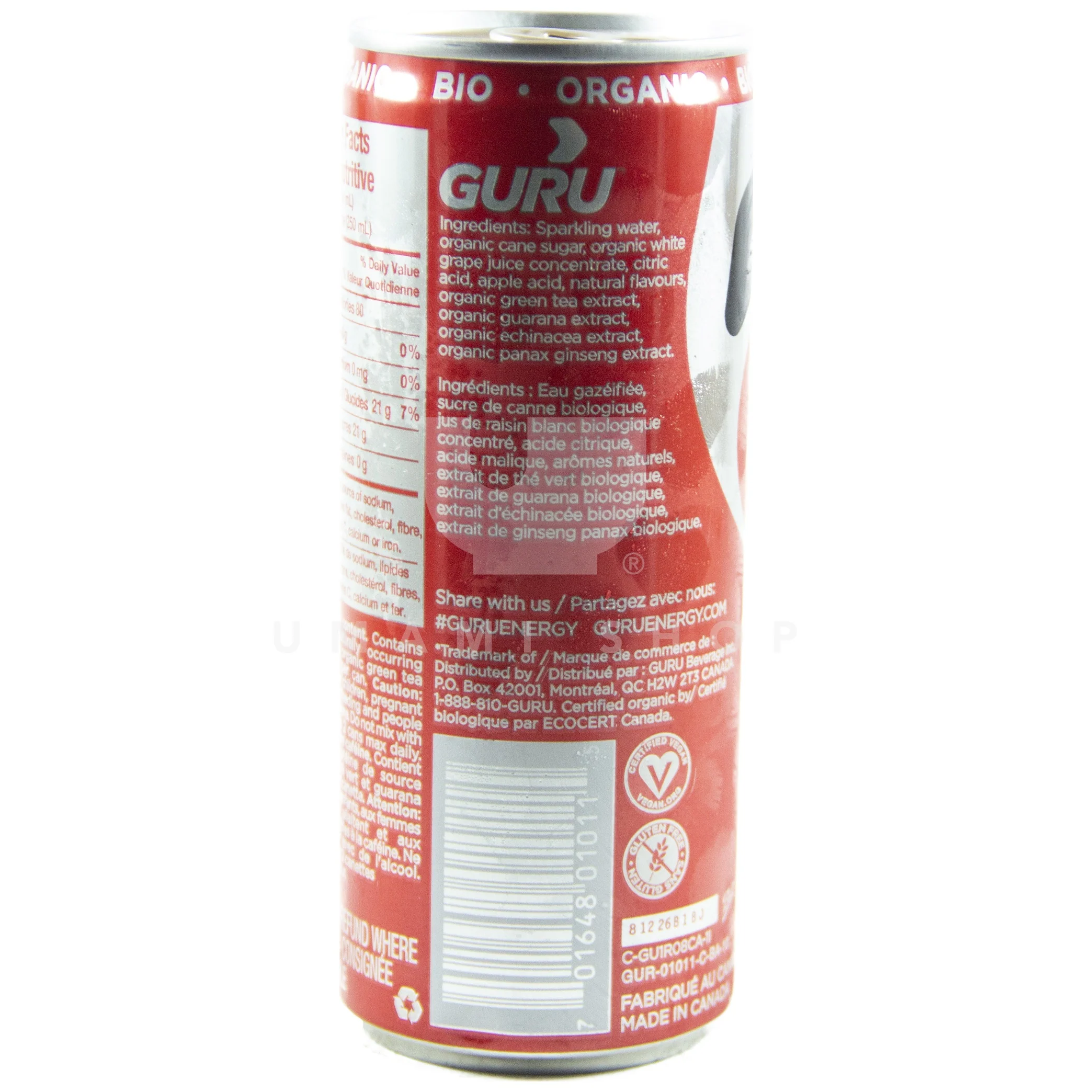 Organic Guru Energy Drink - Image 2
