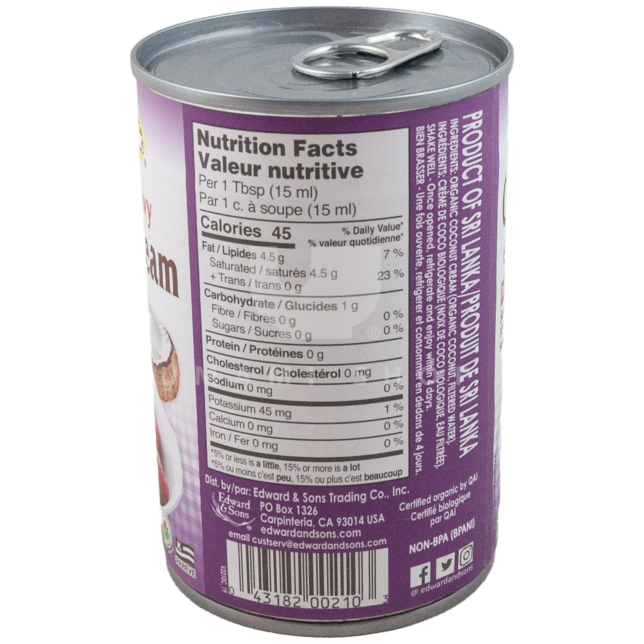 ORGANIC Heavy Coconut Cream (GF,V) - Image 2
