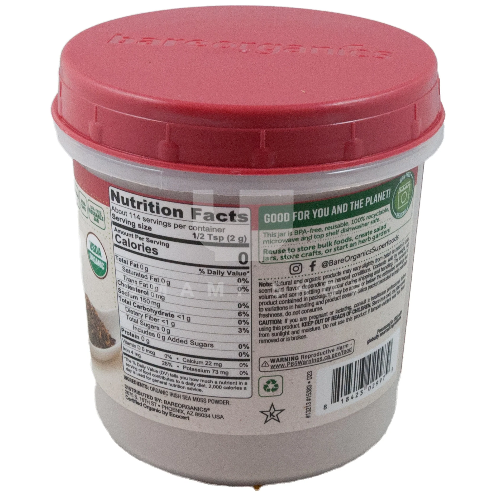 ORGANIC Irish Sea Moss Powder - Image 2