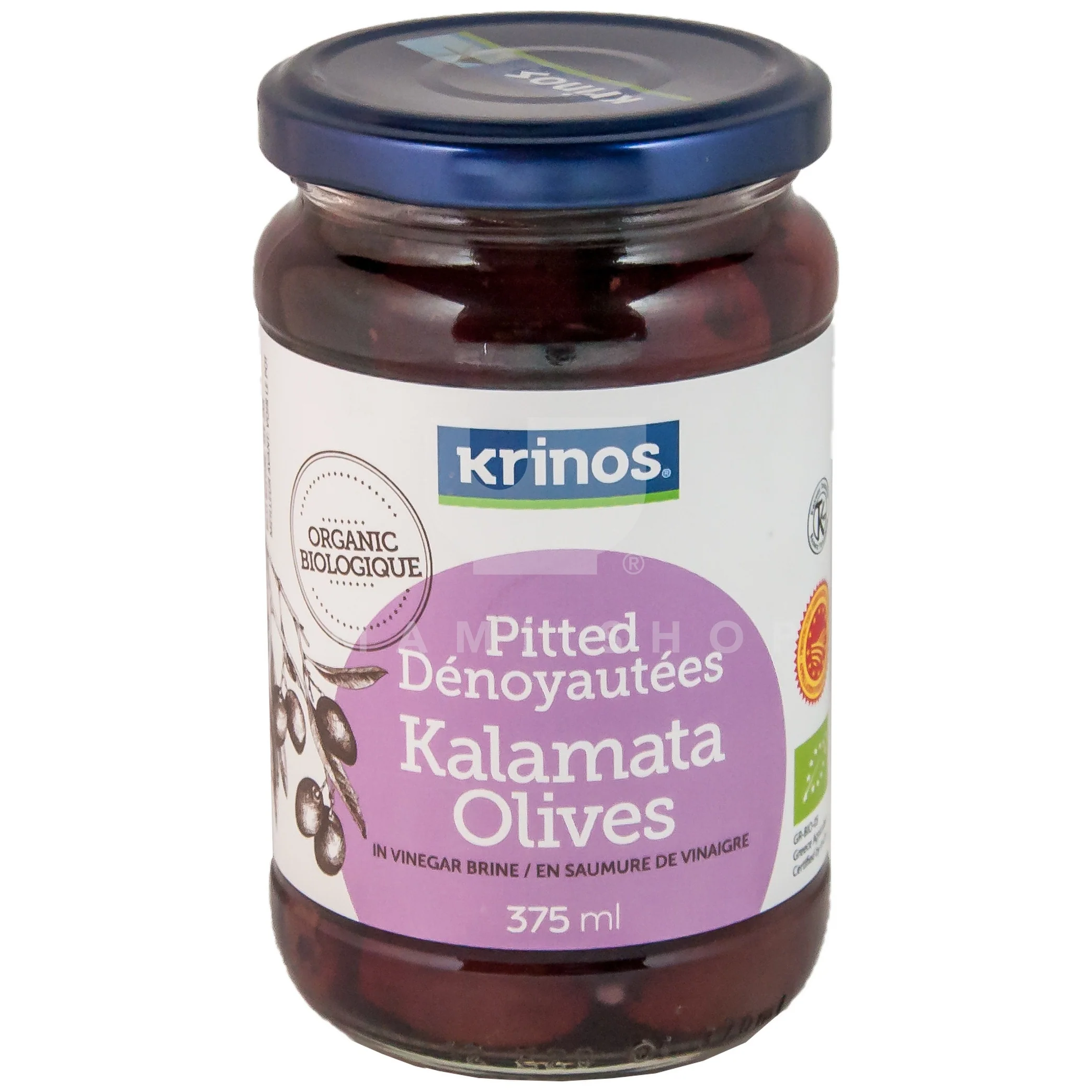 ORGANIC Kalamata Pitted Oilves